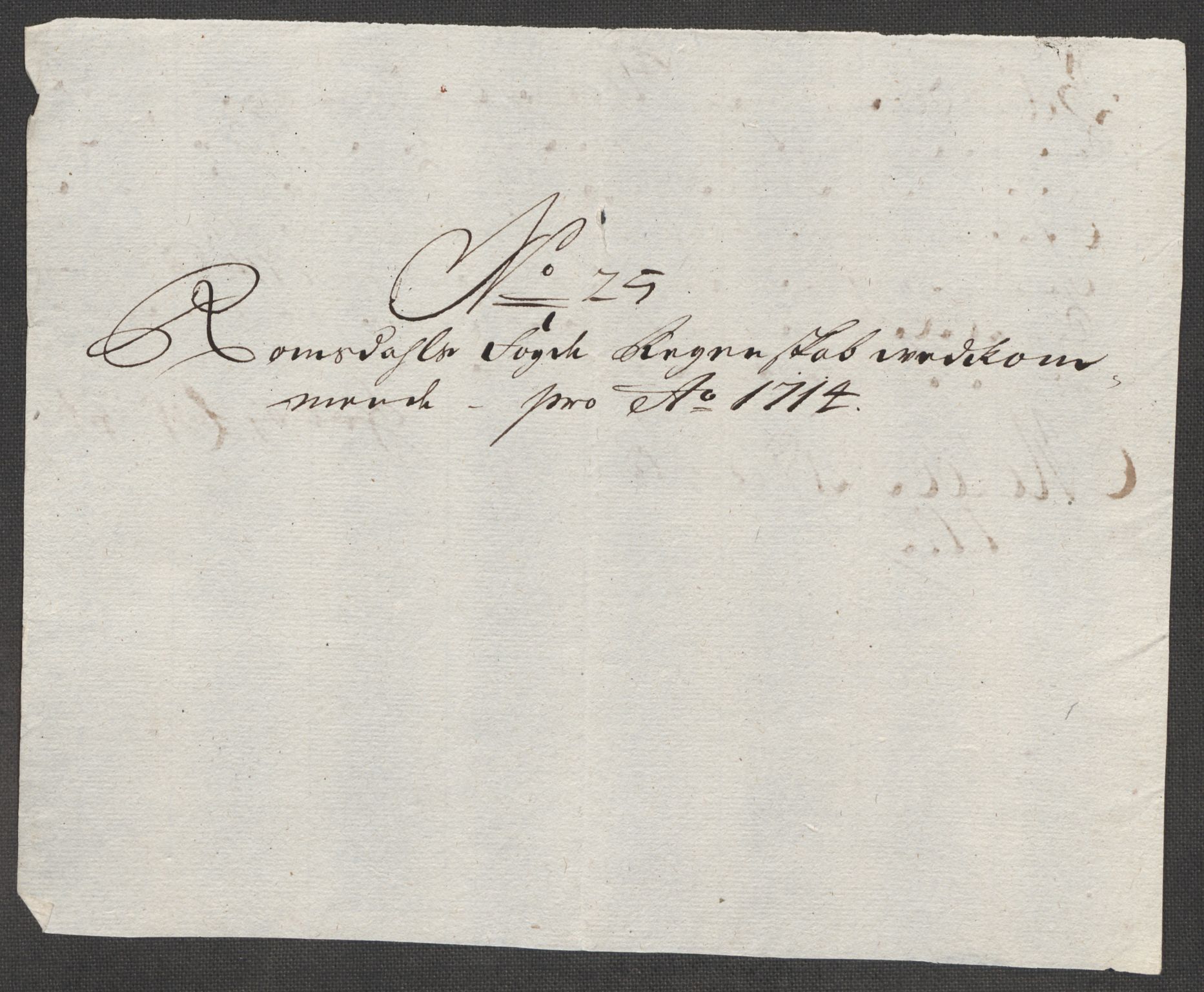 Rentekammeret inntil 1814, Reviderte regnskaper, Fogderegnskap, RA/EA-4092/R55/L3662: Fogderegnskap Romsdal, 1713-1714, p. 439