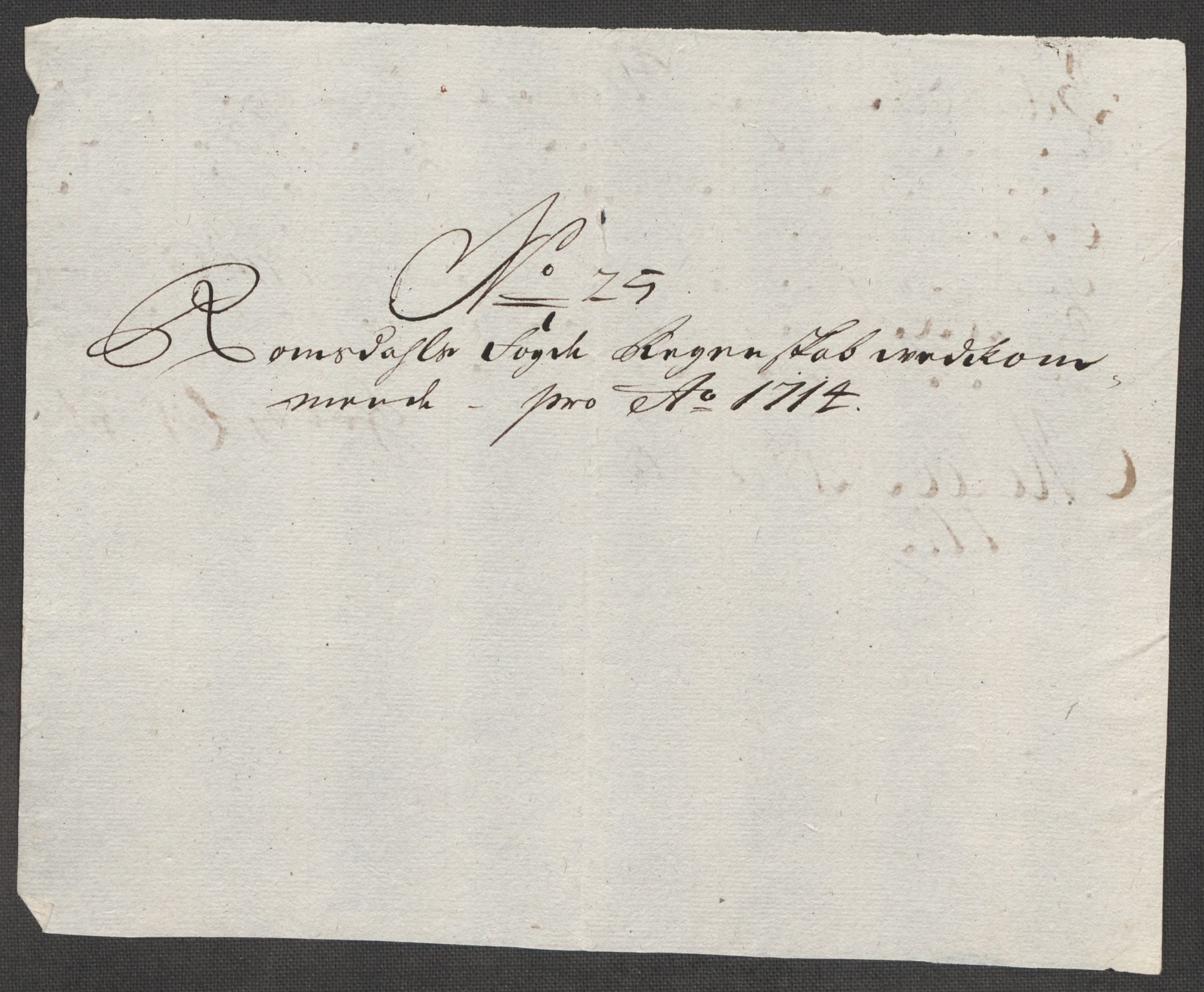 Rentekammeret inntil 1814, Reviderte regnskaper, Fogderegnskap, AV/RA-EA-4092/R55/L3662: Fogderegnskap Romsdal, 1713-1714, p. 439