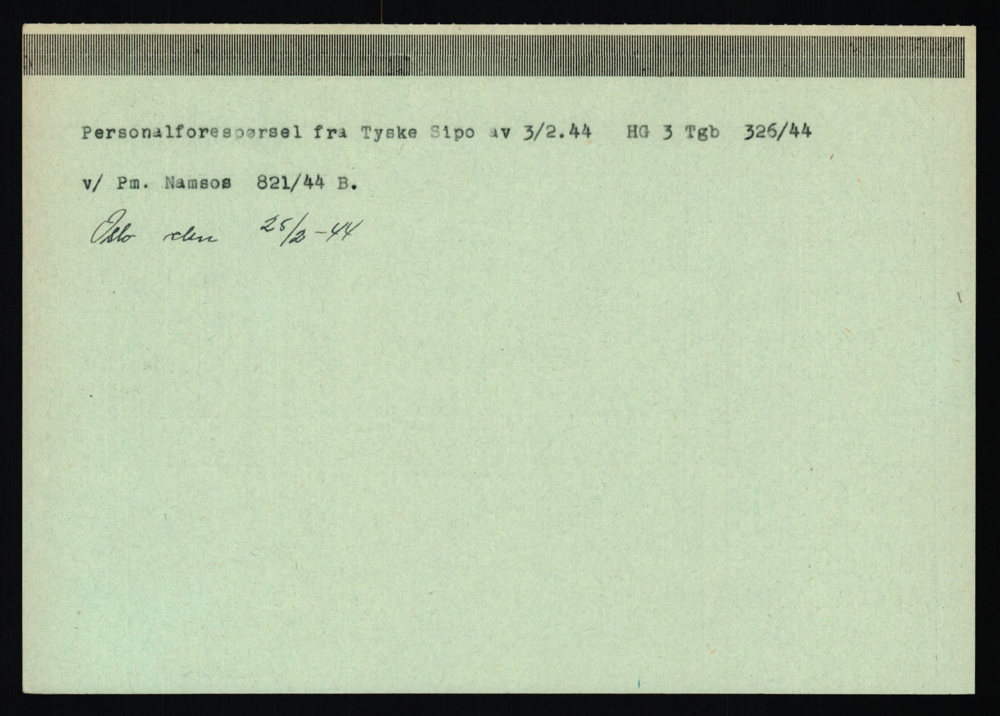 Statspolitiet - Hovedkontoret / Osloavdelingen, AV/RA-S-1329/C/Ca/L0006: Hanche - Hokstvedt, 1943-1945, p. 2216