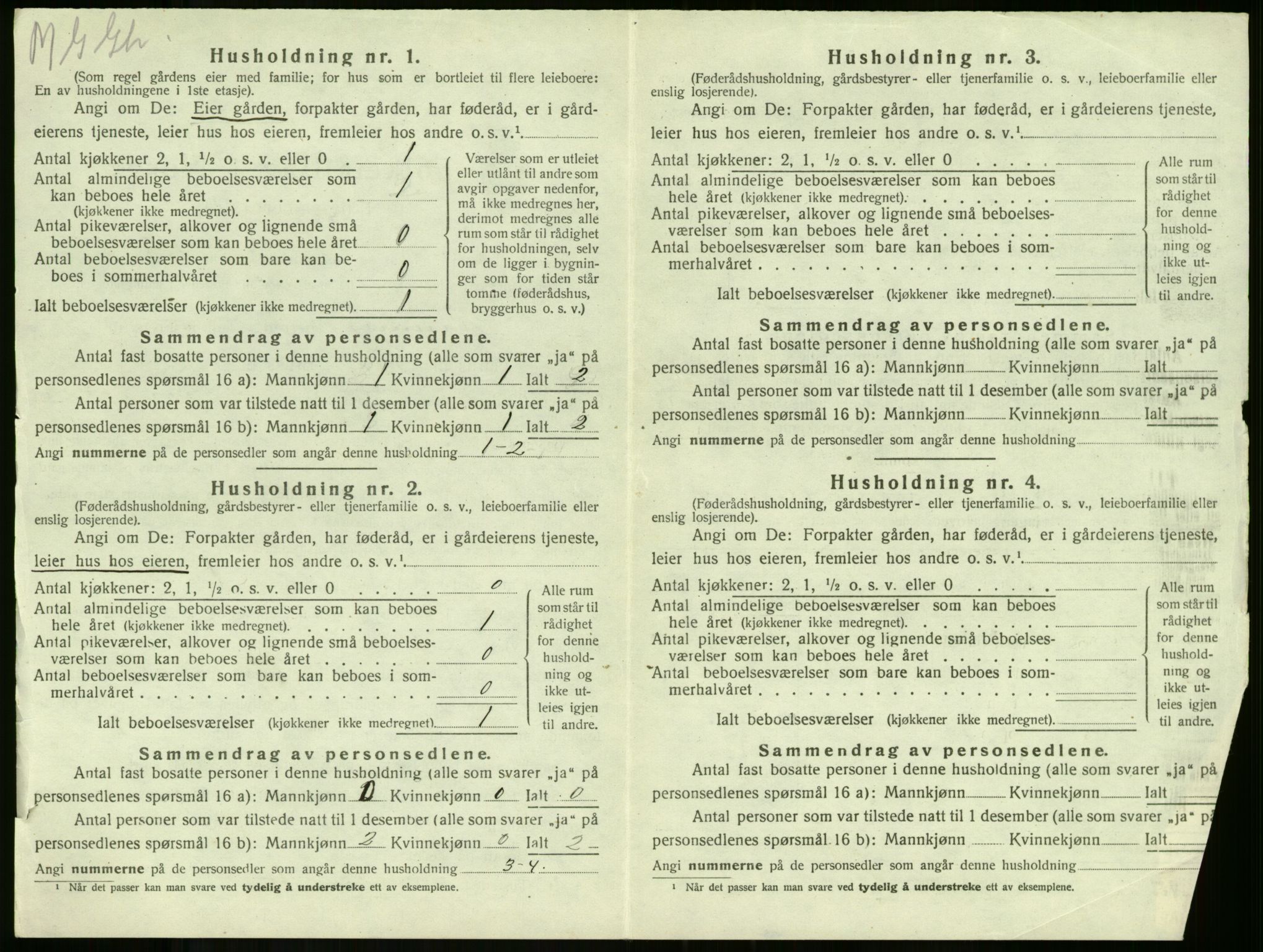 SAKO, 1920 census for Ramnes, 1920, p. 725