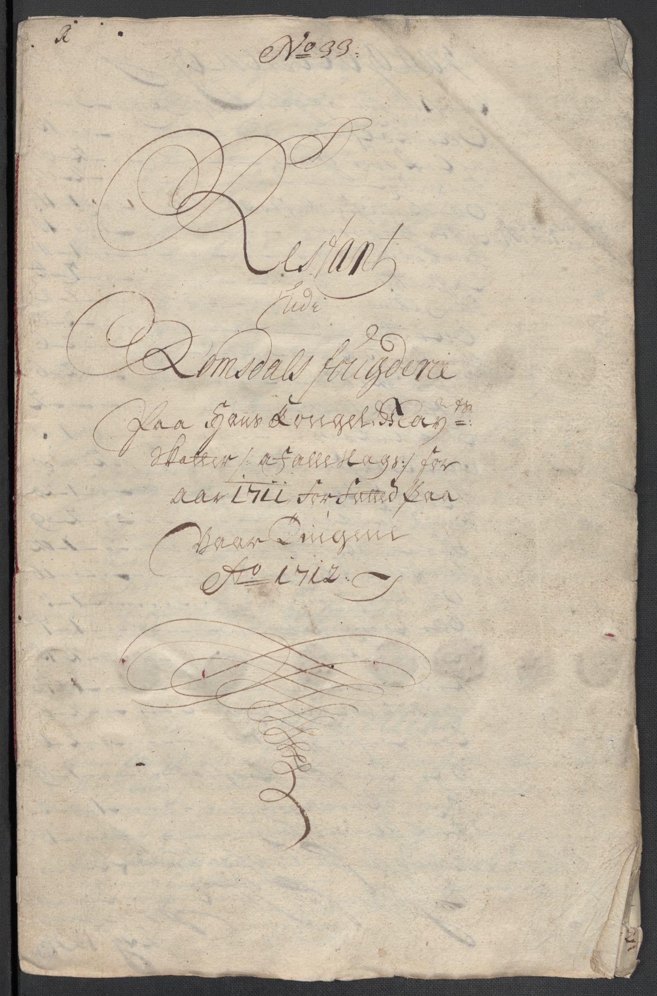 Rentekammeret inntil 1814, Reviderte regnskaper, Fogderegnskap, RA/EA-4092/R55/L3660: Fogderegnskap Romsdal, 1711, p. 439