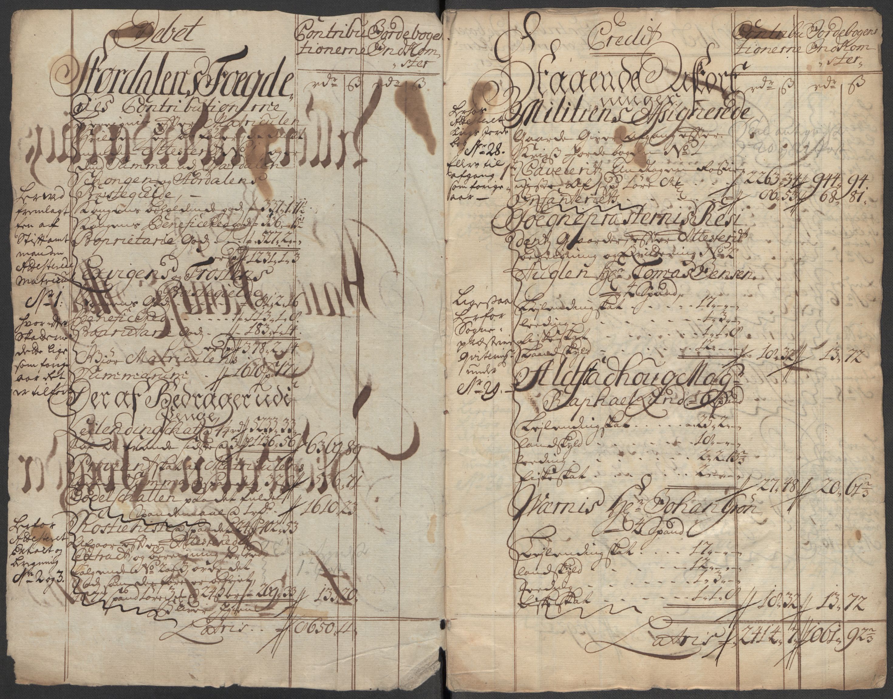 Rentekammeret inntil 1814, Reviderte regnskaper, Fogderegnskap, AV/RA-EA-4092/R62/L4205: Fogderegnskap Stjørdal og Verdal, 1715, p. 5