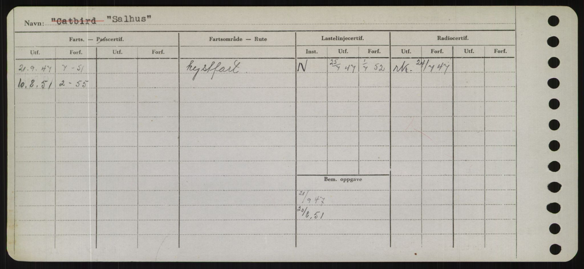 Sjøfartsdirektoratet med forløpere, Skipsmålingen, AV/RA-S-1627/H/Hd/L0031: Fartøy, Rju-Sam, p. 590