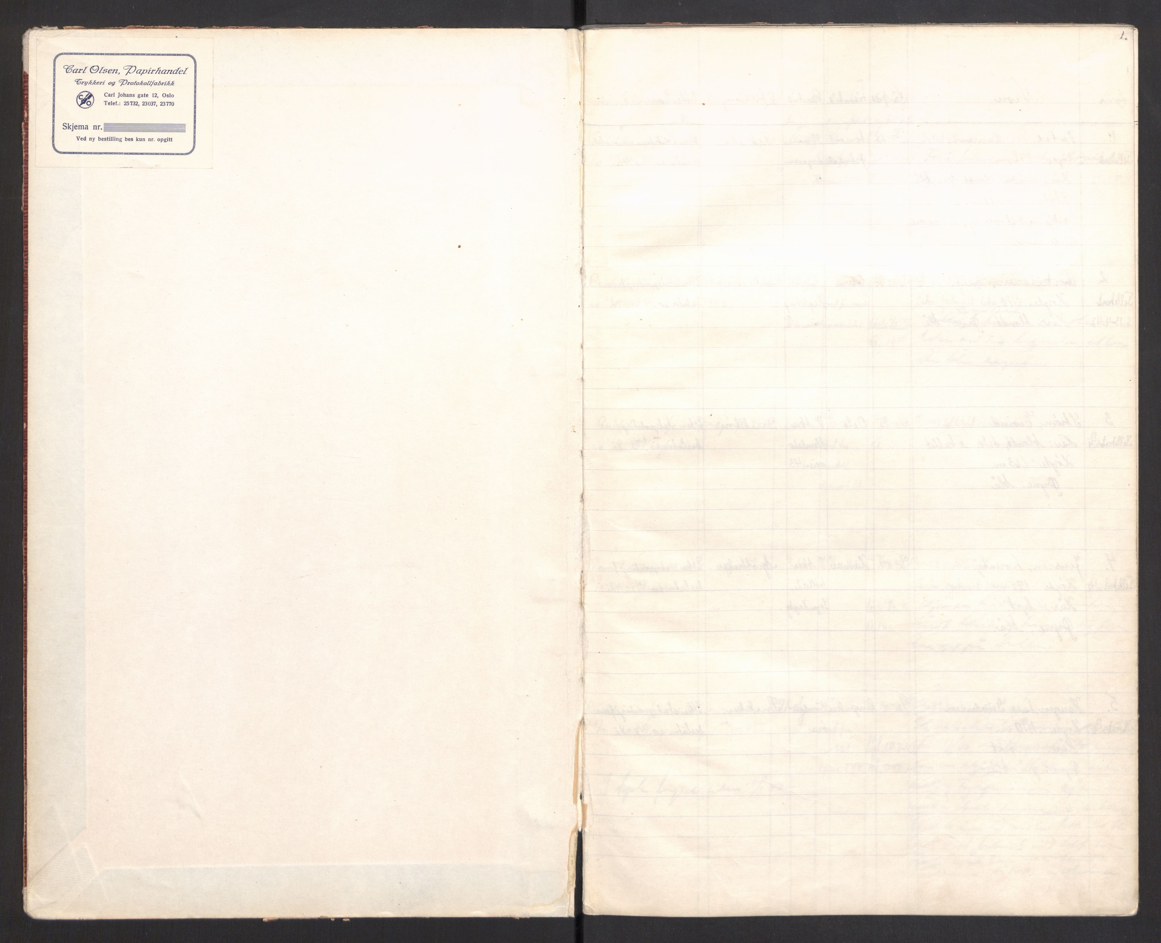 Statspolitiet - Hovedkontoret / Osloavdelingen, AV/RA-S-1329/C/Cl/L0009: Protokoll for sikringsfanger, 1941-1944