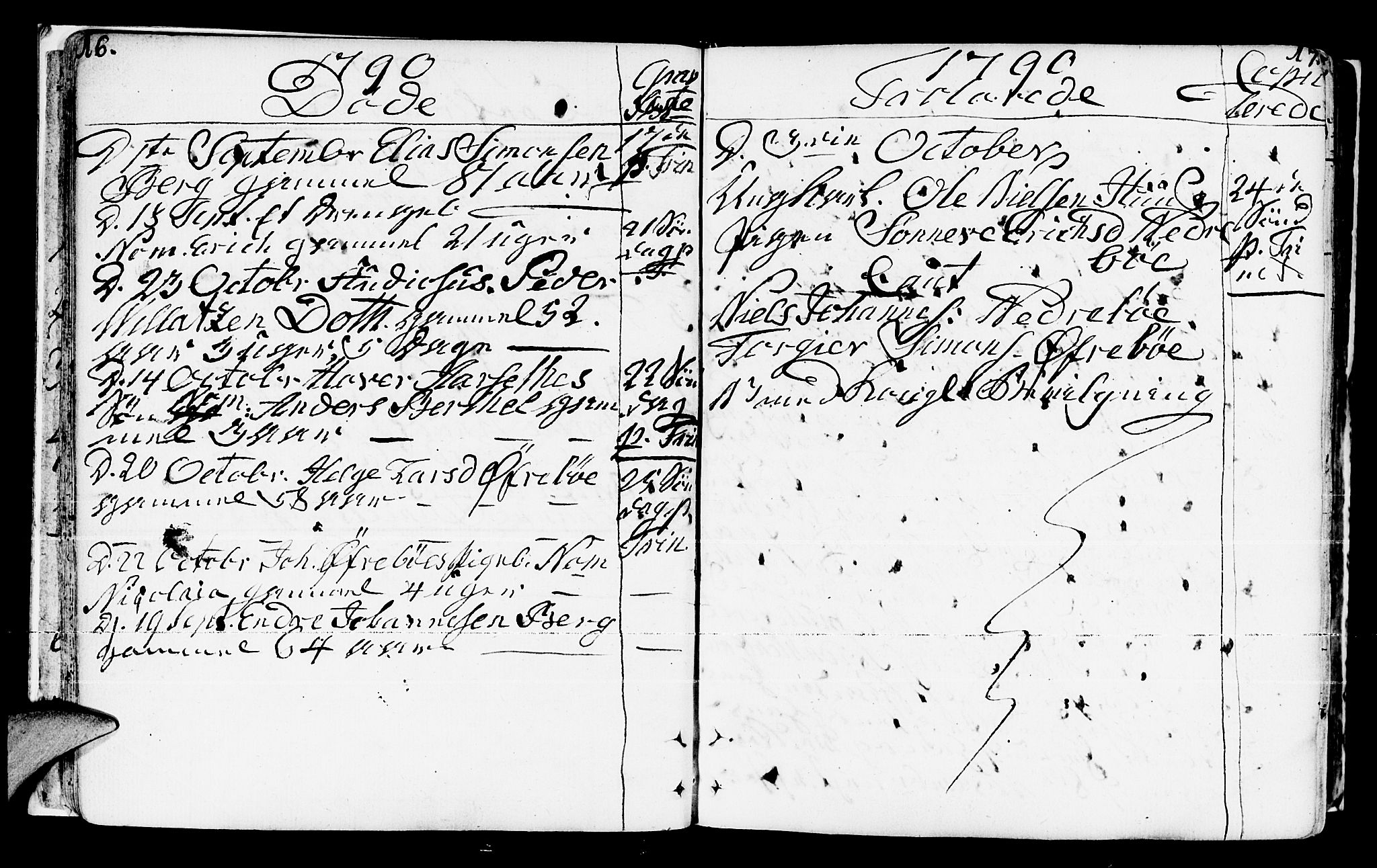 Jølster sokneprestembete, AV/SAB-A-80701/H/Haa/Haaa/L0005: Parish register (official) no. A 5, 1790-1821, p. 16-17