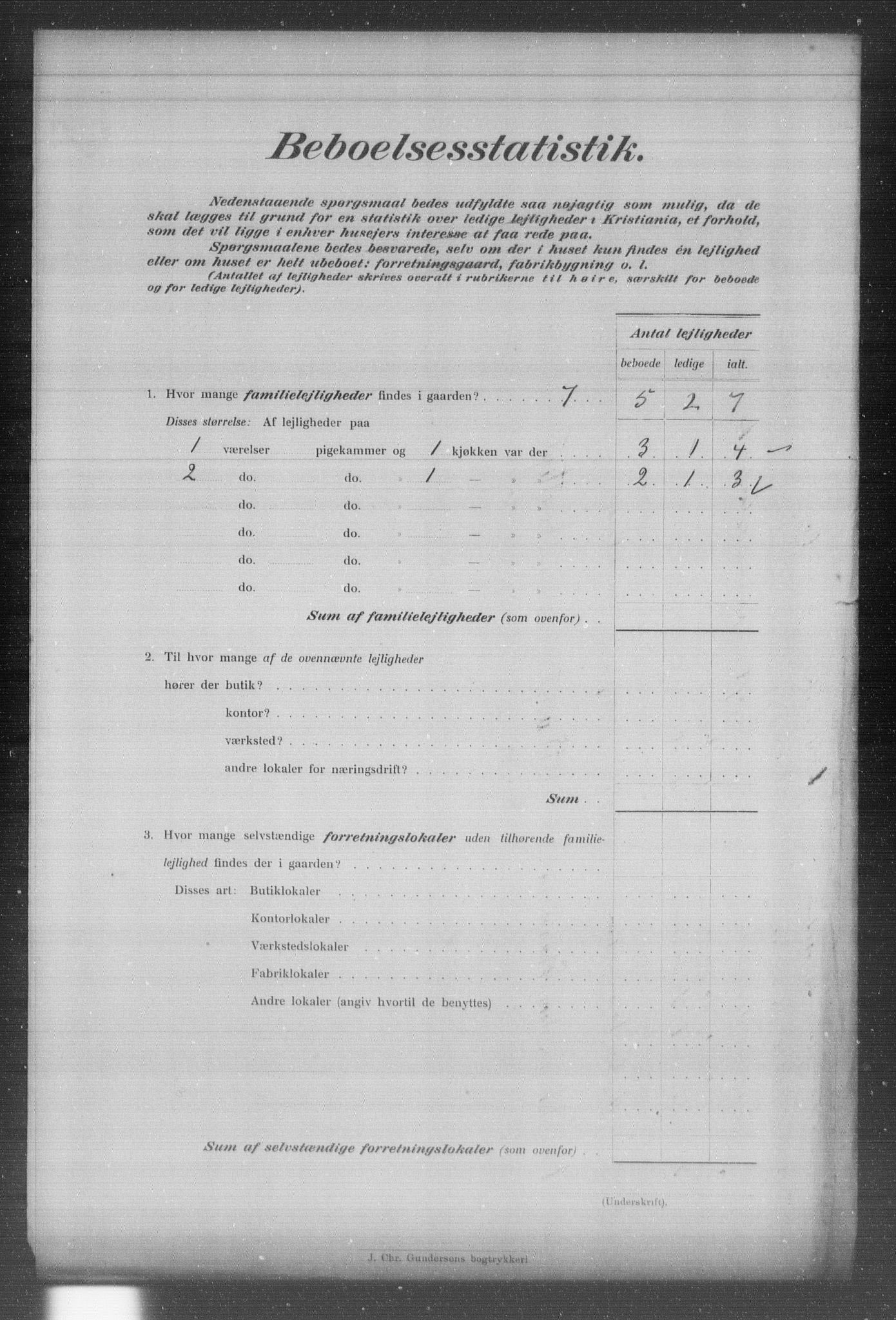 OBA, Municipal Census 1903 for Kristiania, 1903, p. 10667