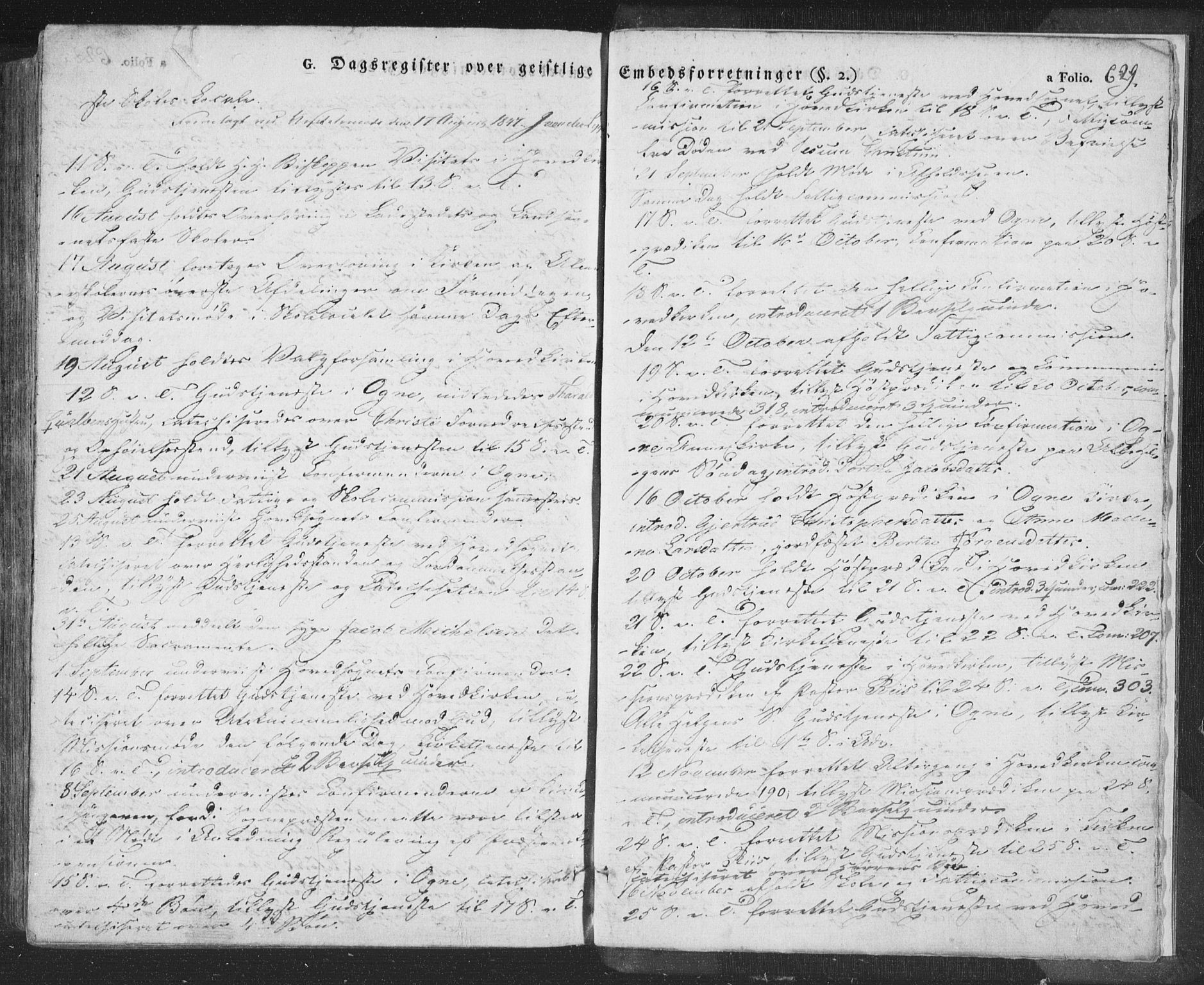 Eigersund sokneprestkontor, AV/SAST-A-101807/S08/L0009: Parish register (official) no. A 9, 1827-1850, p. 629