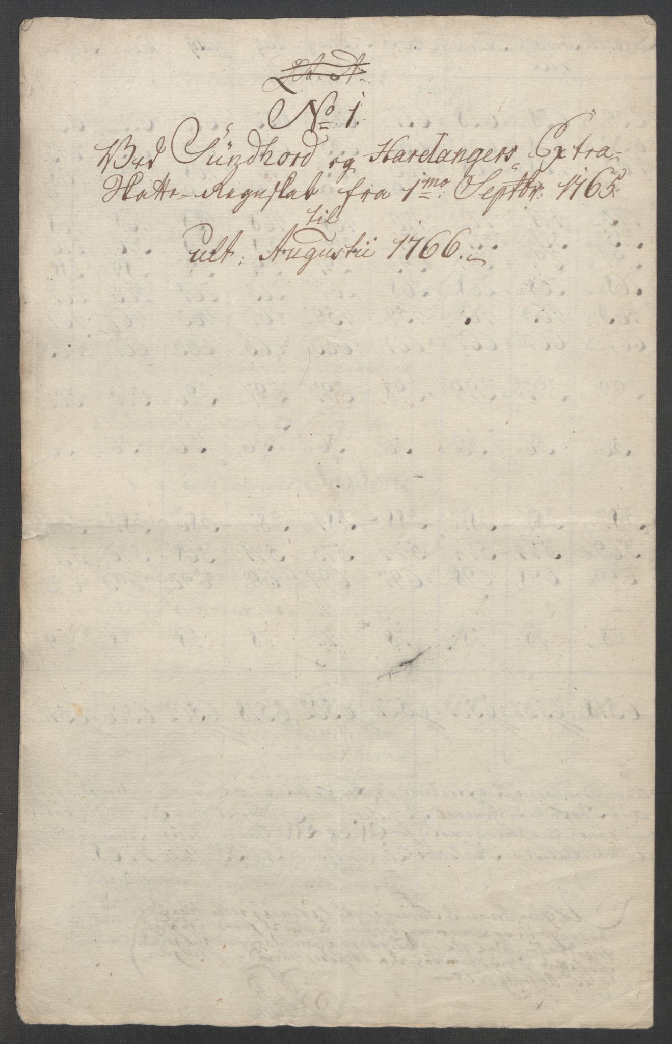 Rentekammeret inntil 1814, Reviderte regnskaper, Fogderegnskap, RA/EA-4092/R48/L3136: Ekstraskatten Sunnhordland og Hardanger, 1762-1772, p. 139