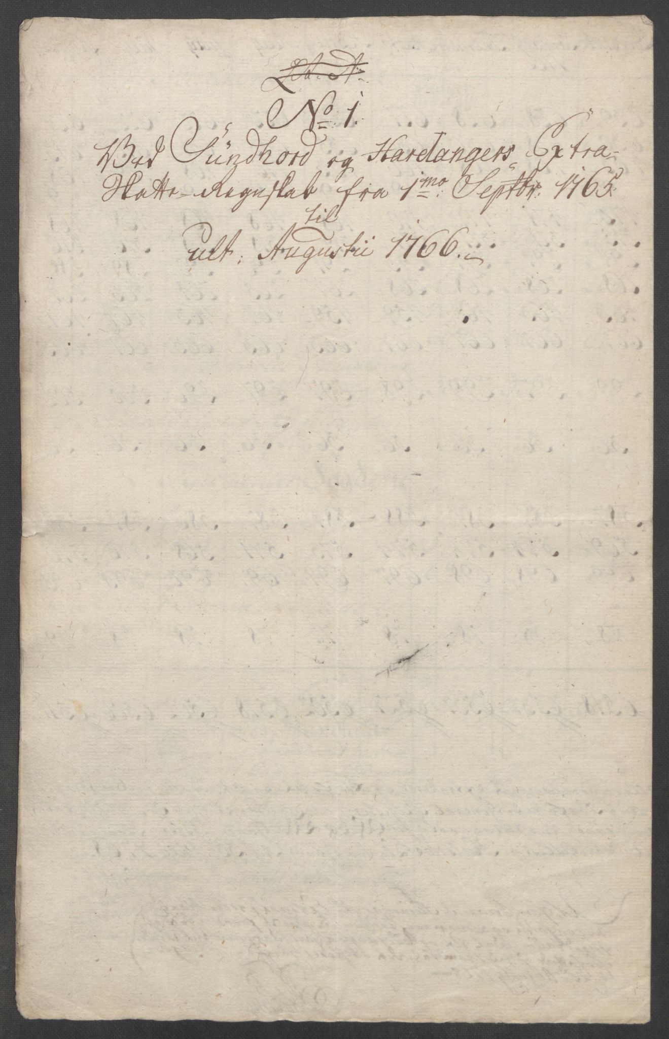 Rentekammeret inntil 1814, Reviderte regnskaper, Fogderegnskap, AV/RA-EA-4092/R48/L3136: Ekstraskatten Sunnhordland og Hardanger, 1762-1772, p. 139