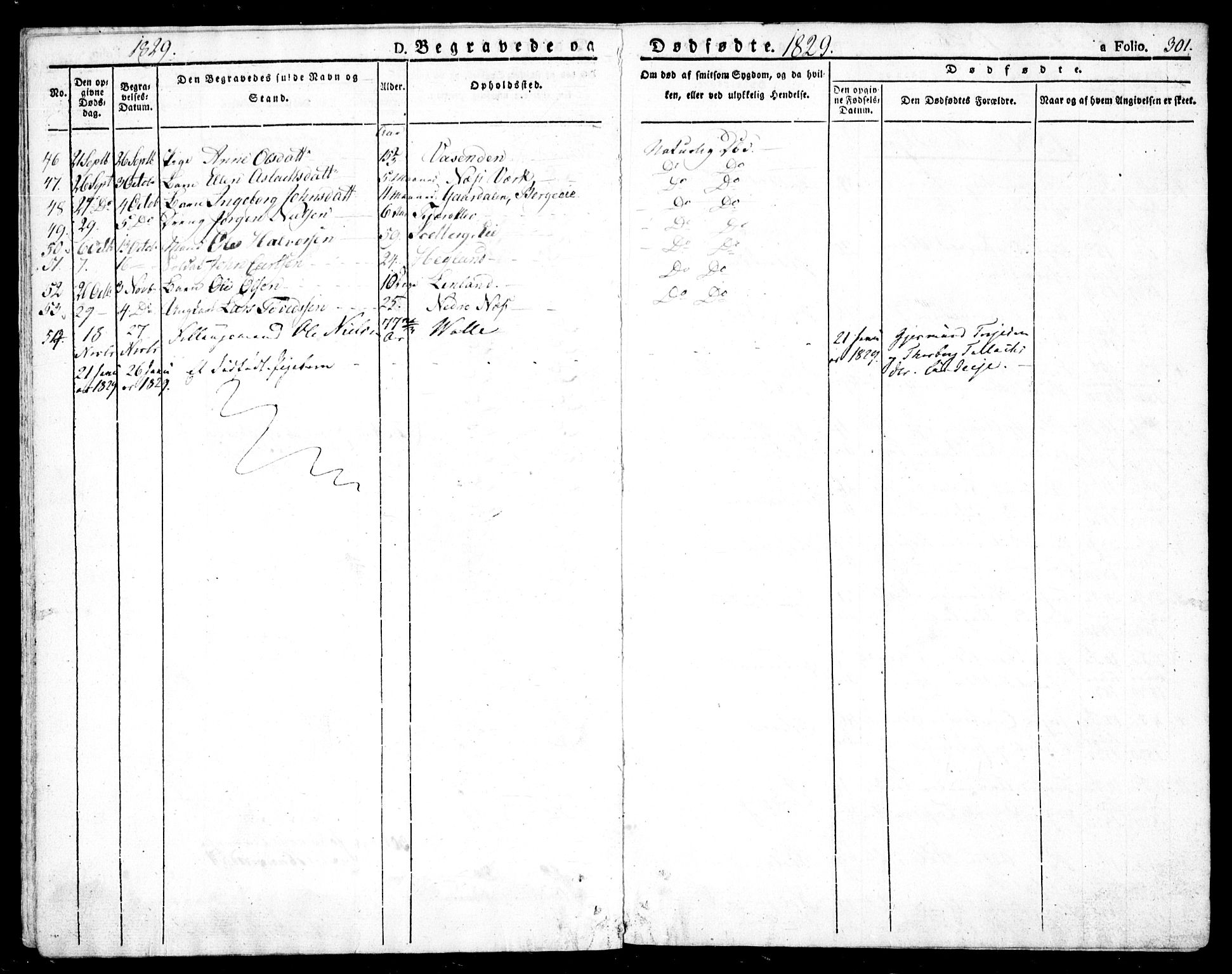 Holt sokneprestkontor, AV/SAK-1111-0021/F/Fa/L0006: Parish register (official) no. A 6, 1820-1835, p. 301