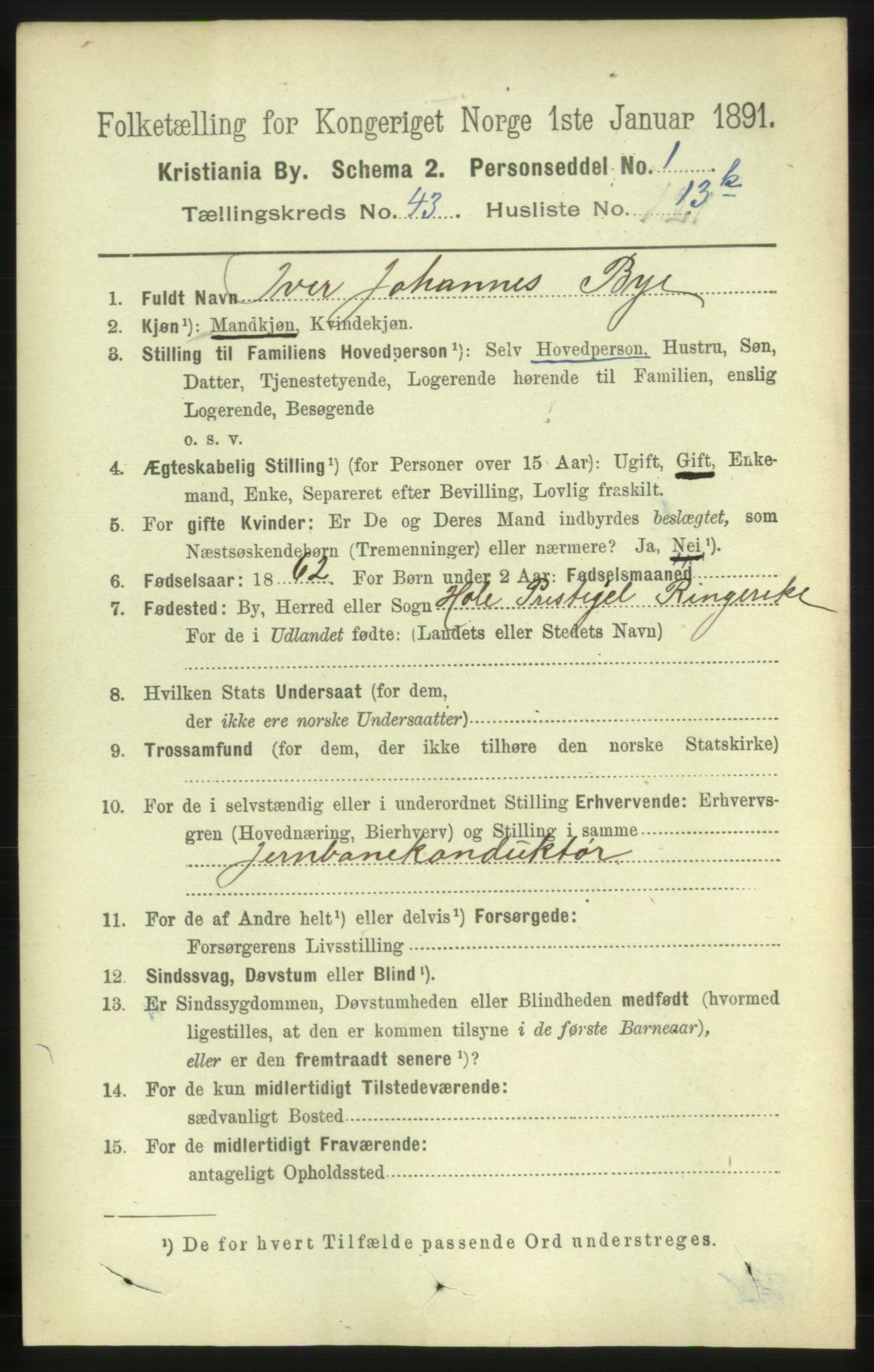 RA, 1891 census for 0301 Kristiania, 1891, p. 26557
