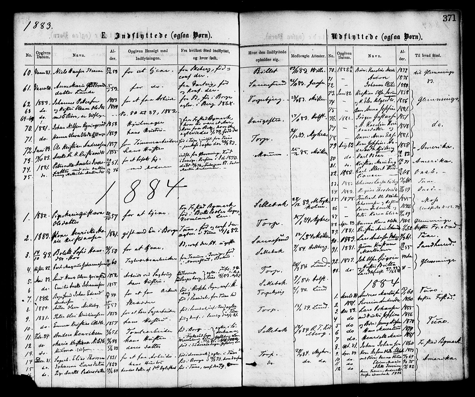 Borge prestekontor Kirkebøker, AV/SAO-A-10903/F/Fa/L0007: Parish register (official) no. I 7, 1875-1886, p. 371