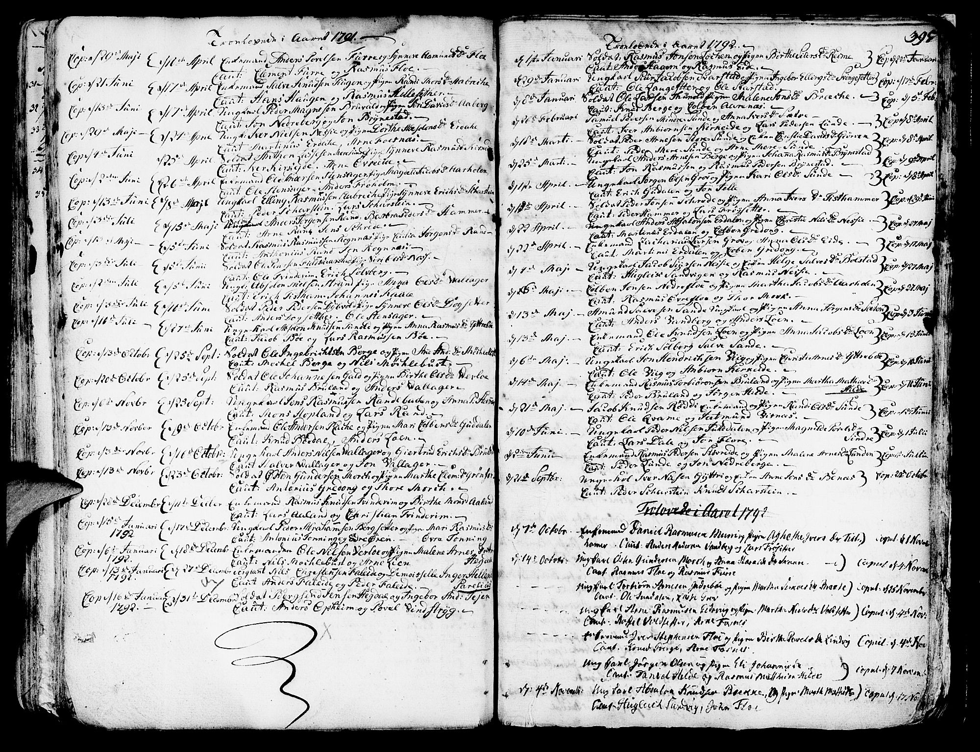 Innvik sokneprestembete, SAB/A-80501: Parish register (official) no. A 1, 1750-1816, p. 395