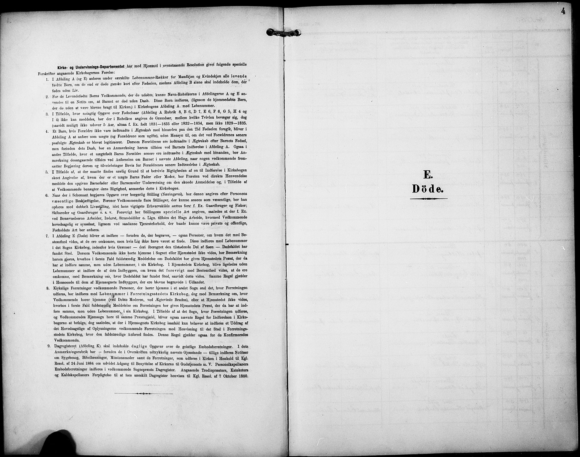 Sandviken Sokneprestembete, SAB/A-77601/H/Hb/L0017: Parish register (copy) no. E 1, 1903-1926, p. 4