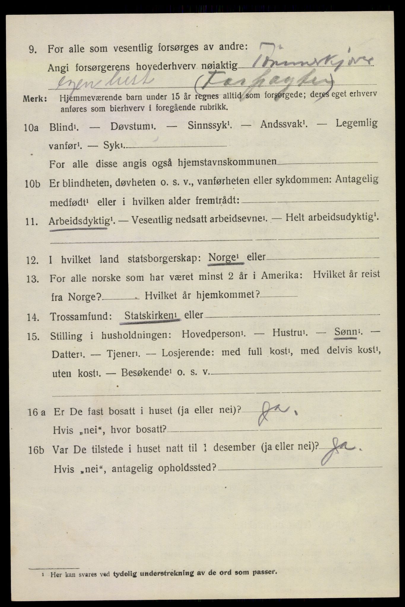 SAKO, 1920 census for Hedrum, 1920, p. 10228