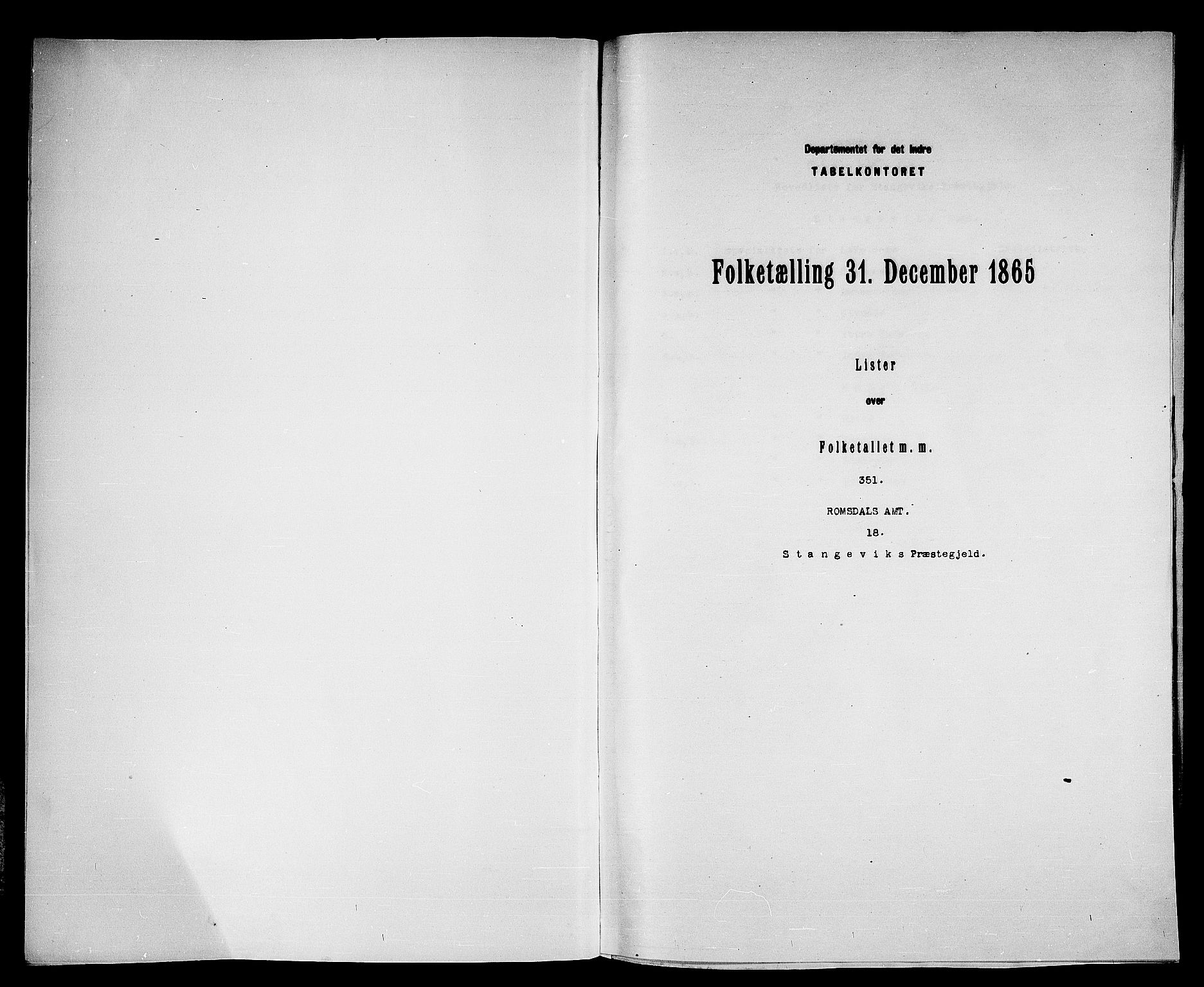 RA, 1865 census for Stangvik, 1865, p. 3