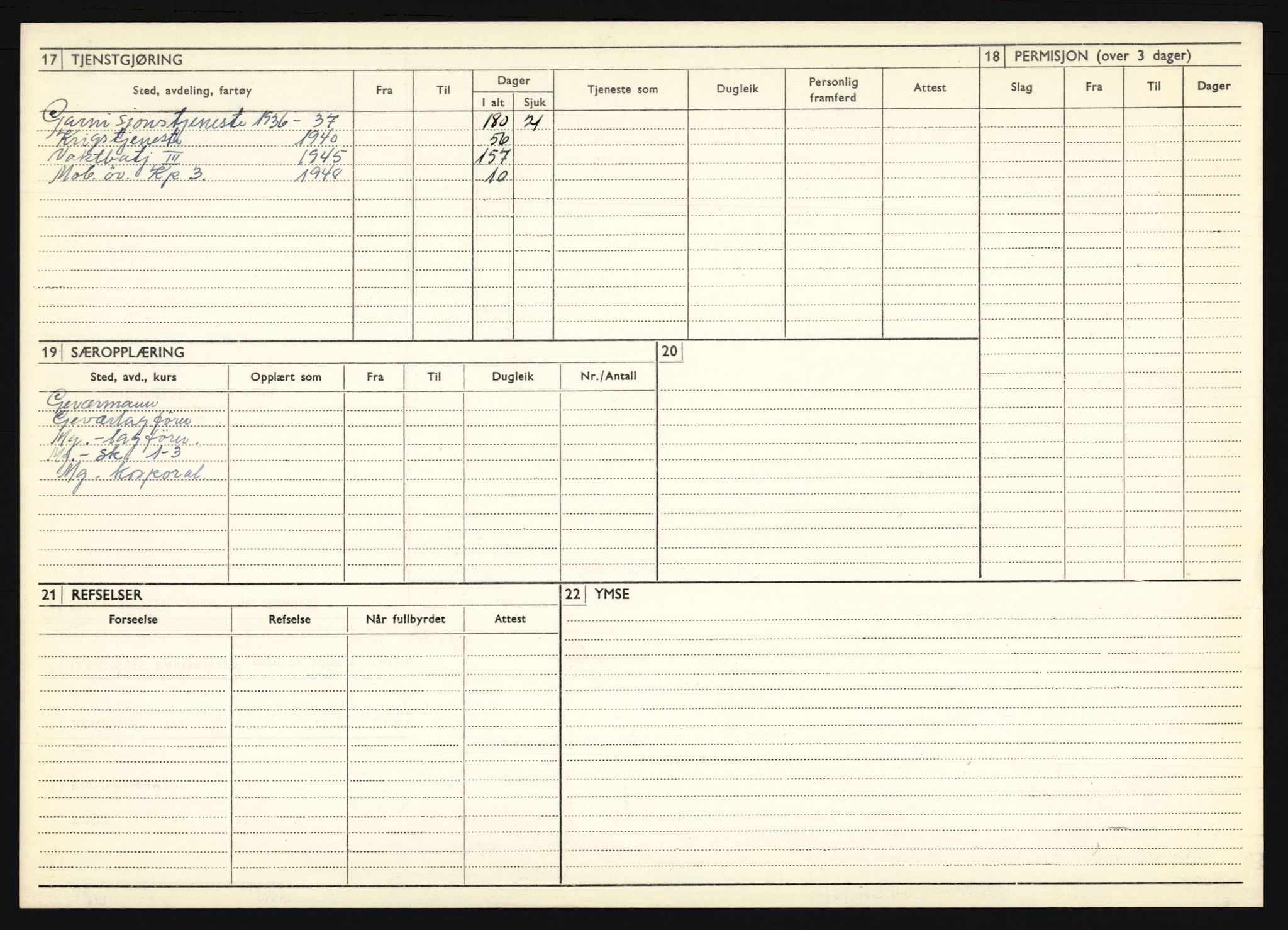 Forsvaret, Troms infanteriregiment nr. 16, AV/RA-RAFA-3146/P/Pa/L0020: Rulleblad for regimentets menige mannskaper, årsklasse 1936, 1936, p. 1168