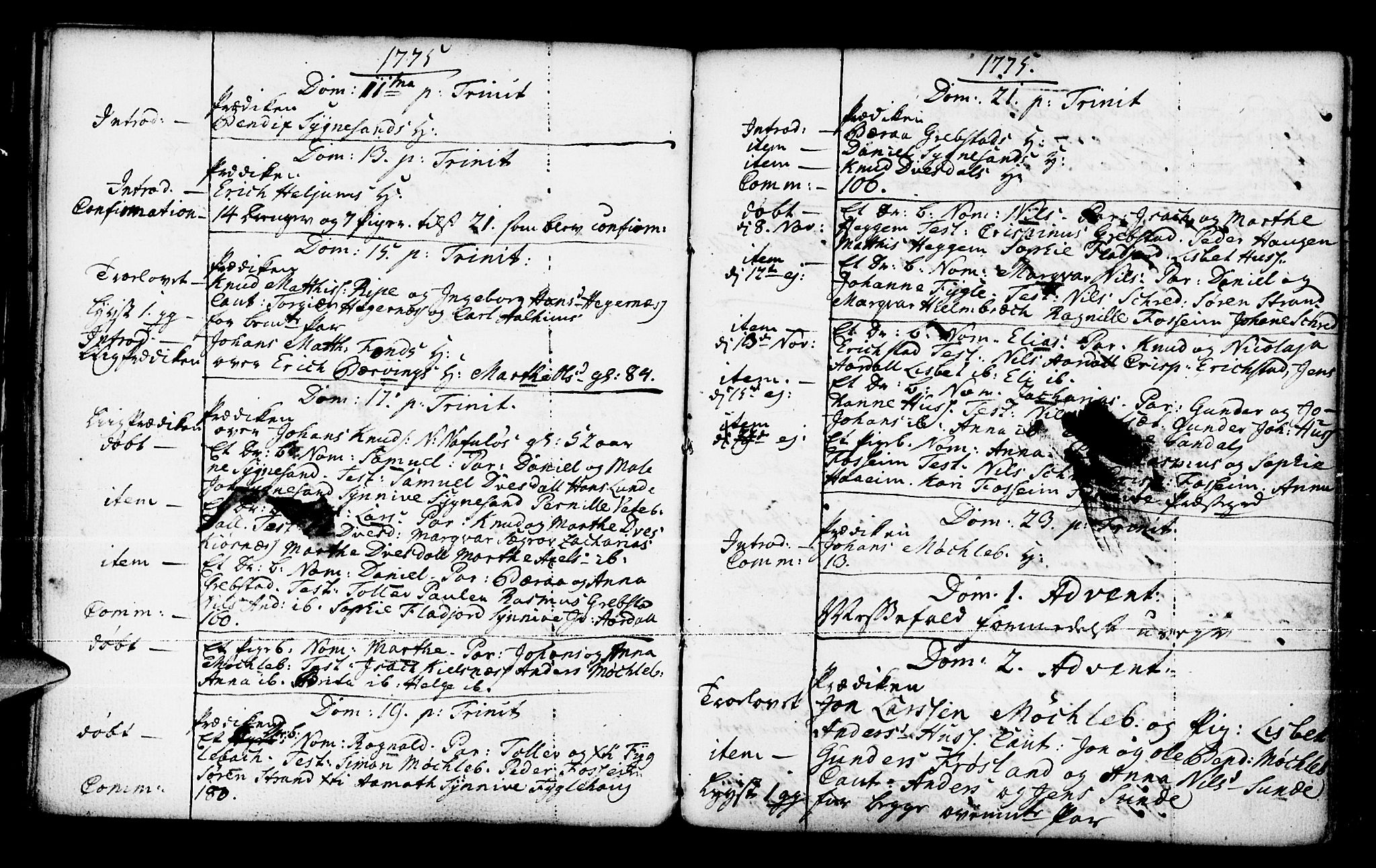 Jølster sokneprestembete, AV/SAB-A-80701/H/Haa/Haaa/L0004: Parish register (official) no. A 4, 1749-1789, p. 139