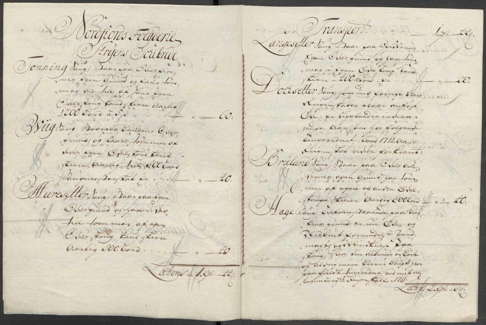 Rentekammeret inntil 1814, Reviderte regnskaper, Fogderegnskap, RA/EA-4092/R53/L3435: Fogderegnskap Sunn- og Nordfjord, 1712, p. 165
