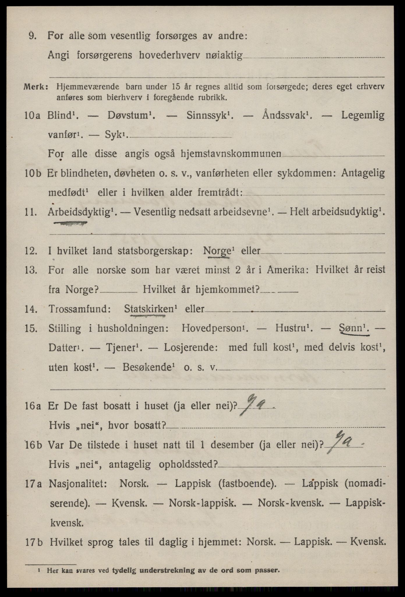 SAT, 1920 census for Tiller, 1920, p. 974