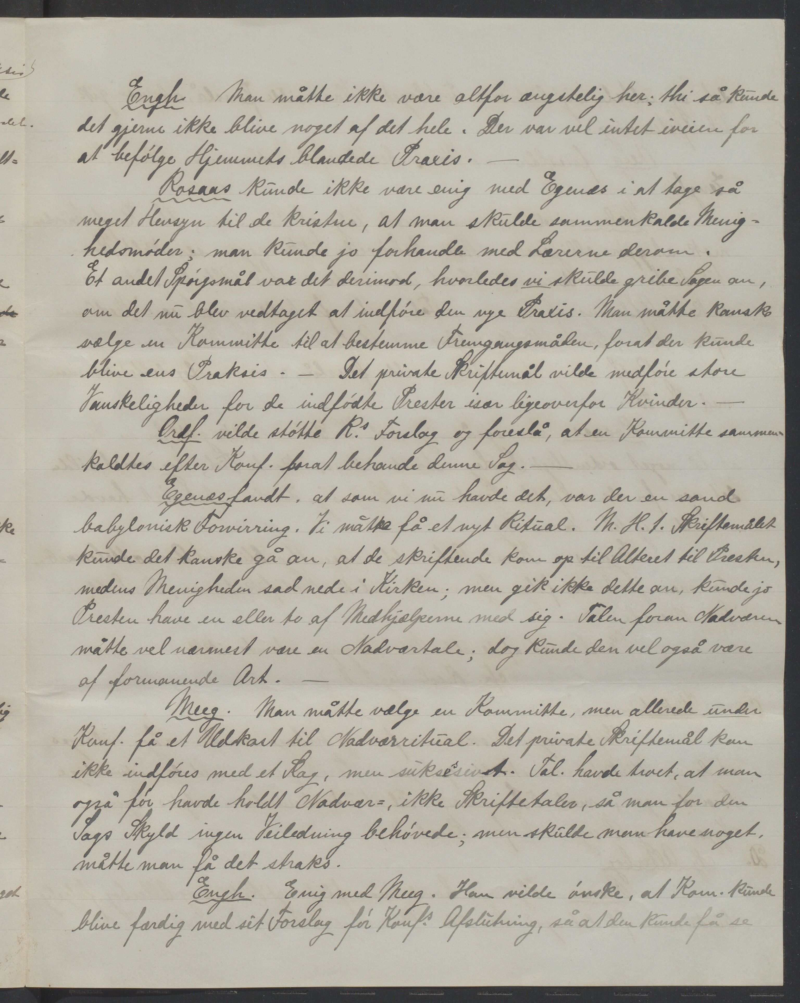 Det Norske Misjonsselskap - hovedadministrasjonen, VID/MA-A-1045/D/Da/Daa/L0038/0001: Konferansereferat og årsberetninger / Konferansereferat fra Madagaskar Innland., 1890