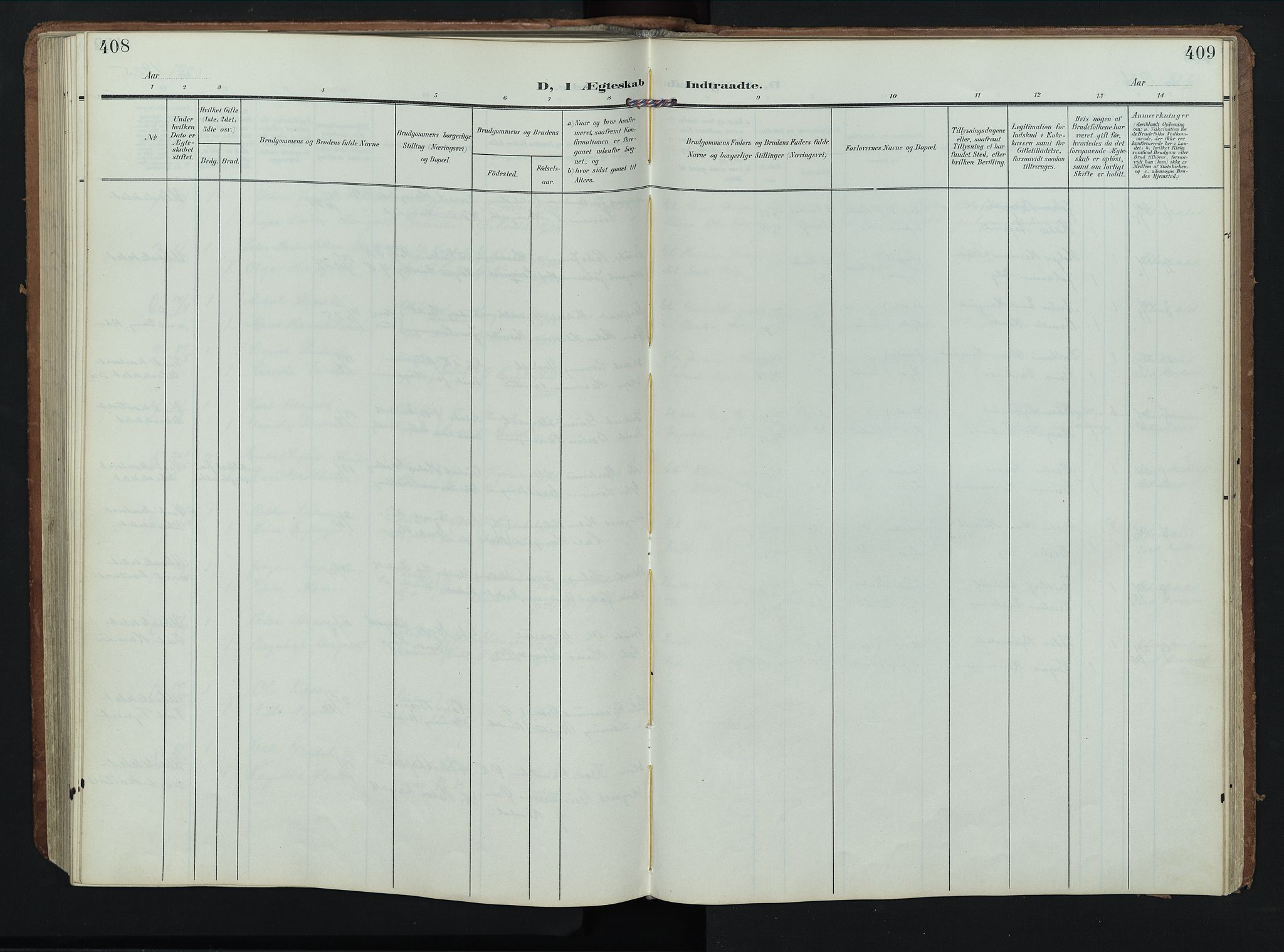 Rendalen prestekontor, AV/SAH-PREST-054/H/Ha/Hab/L0004: Parish register (copy) no. 4, 1904-1946, p. 408-409