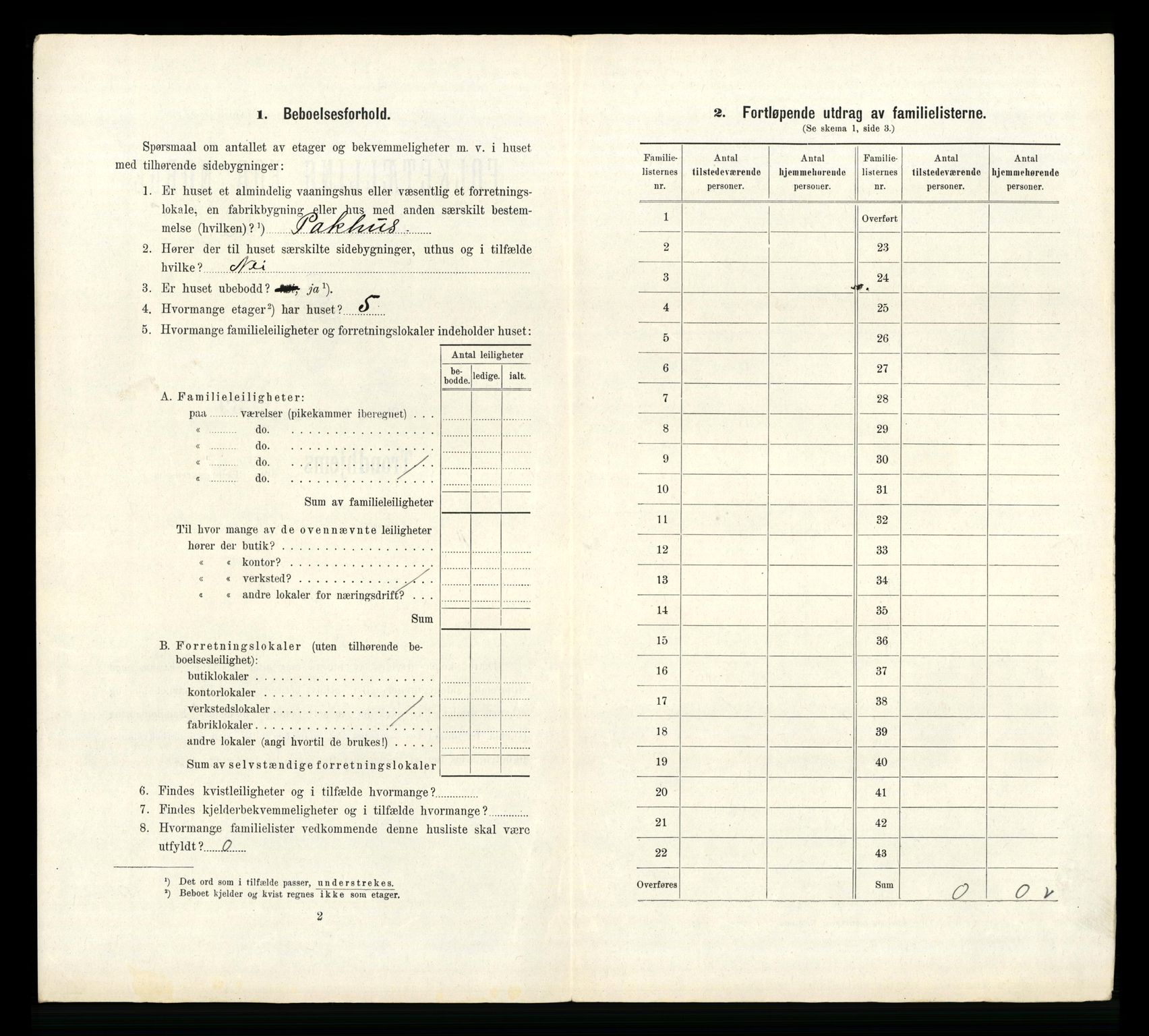 RA, 1910 census for Trondheim, 1910, p. 4970