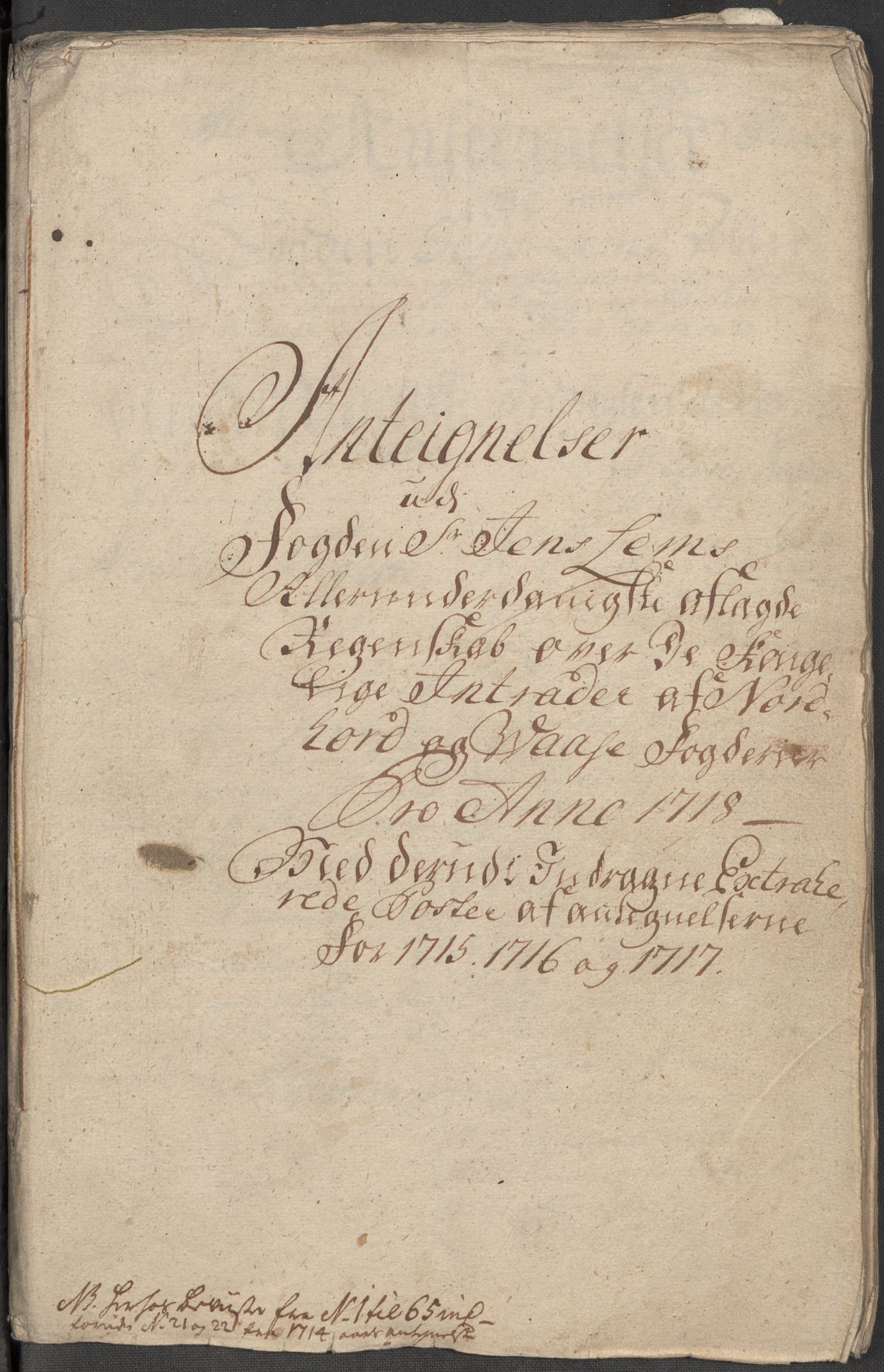 Rentekammeret inntil 1814, Reviderte regnskaper, Fogderegnskap, AV/RA-EA-4092/R51/L3202: Fogderegnskap Nordhordland og Voss, 1718, p. 186