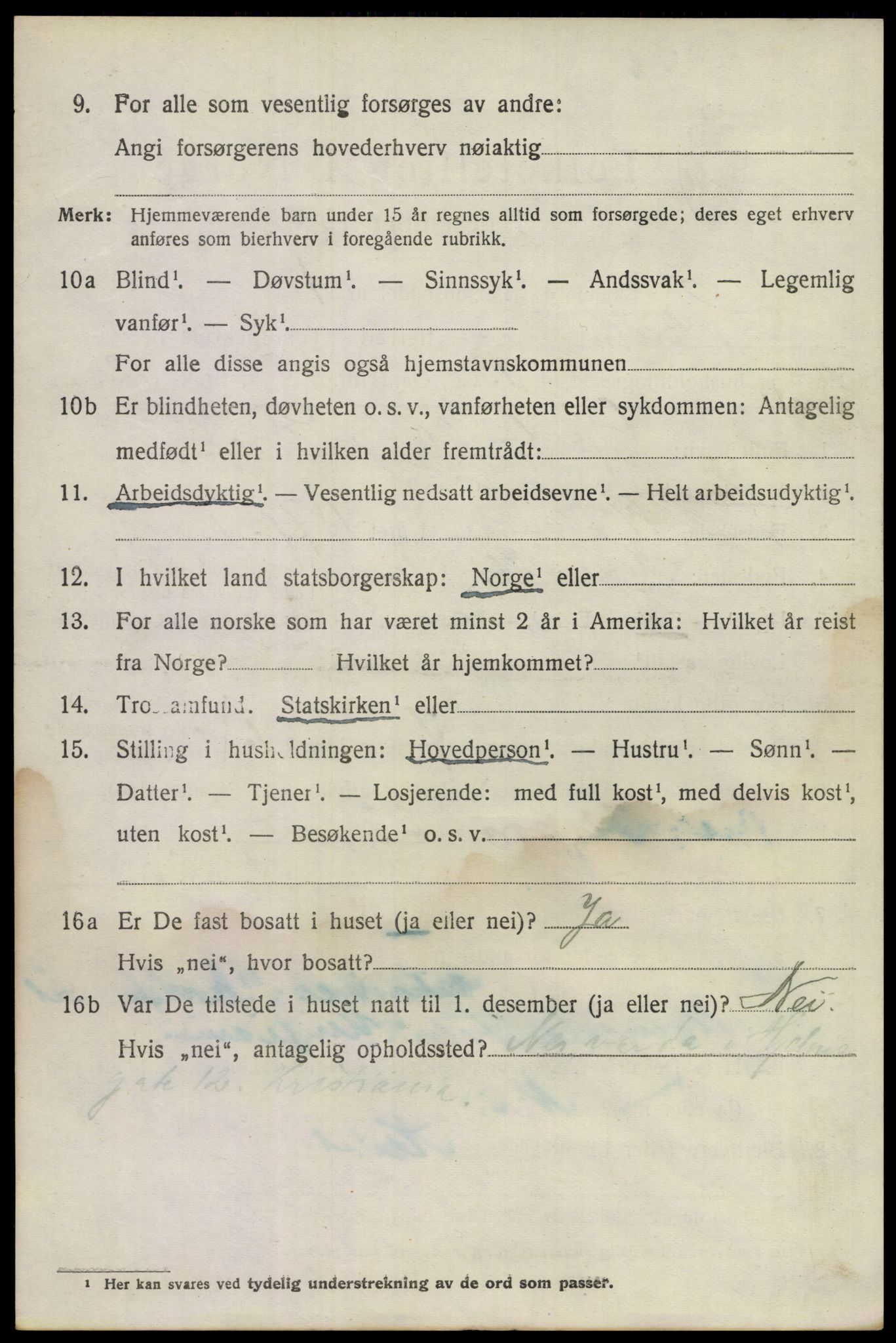 SAKO, 1920 census for Hurum, 1920, p. 11861
