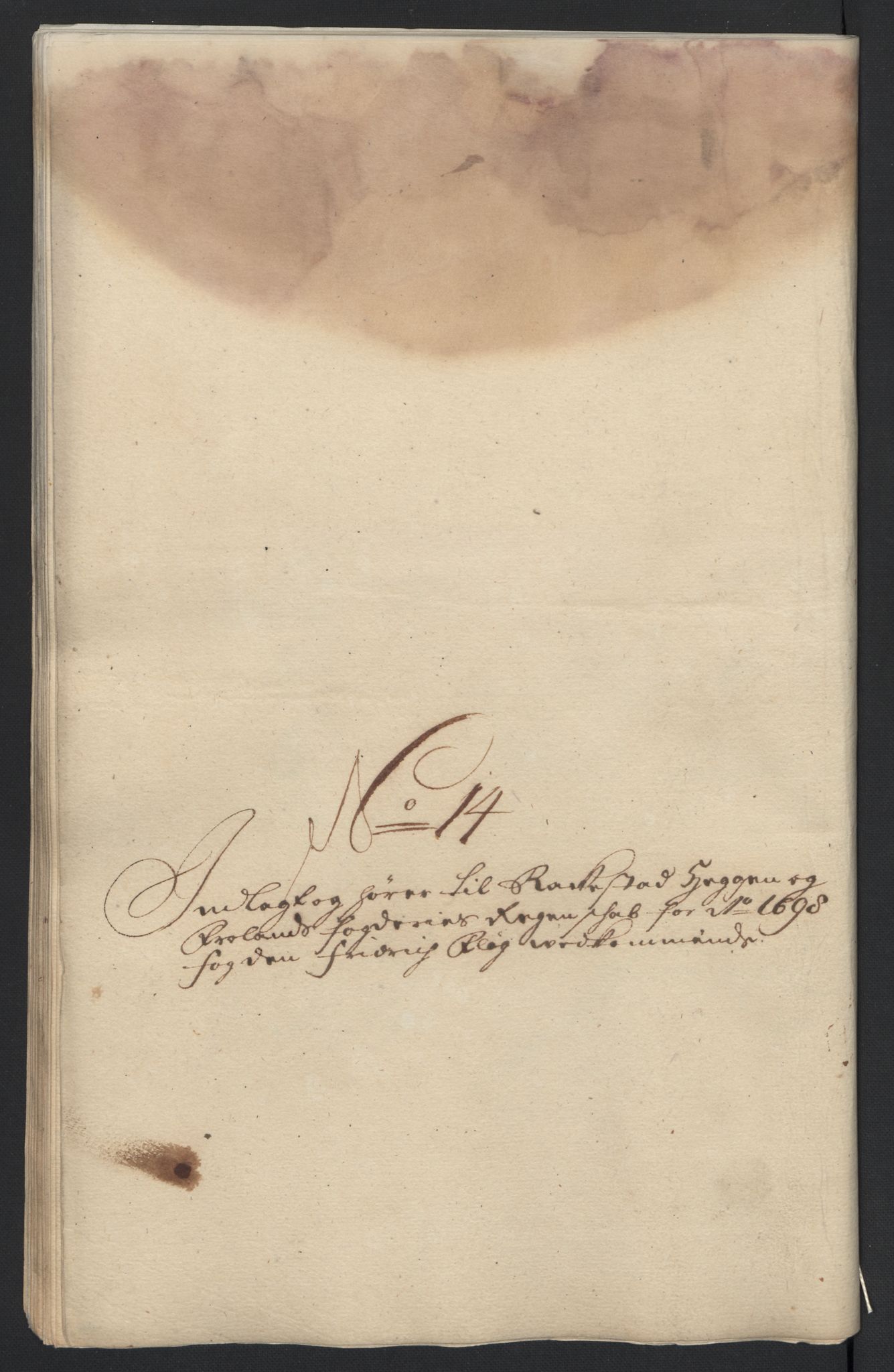 Rentekammeret inntil 1814, Reviderte regnskaper, Fogderegnskap, AV/RA-EA-4092/R07/L0288: Fogderegnskap Rakkestad, Heggen og Frøland, 1698, p. 292