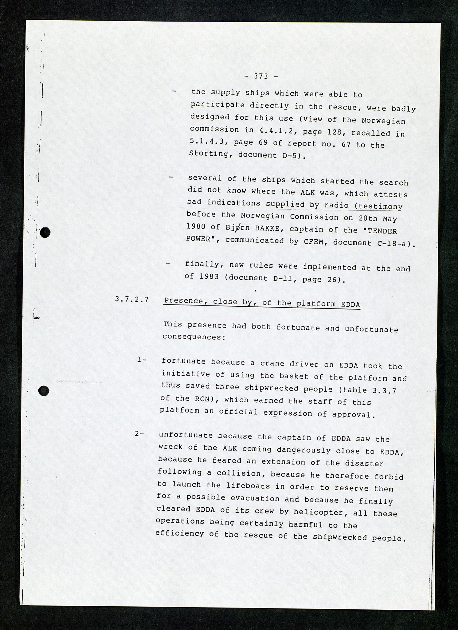 Pa 1503 - Stavanger Drilling AS, AV/SAST-A-101906/Da/L0007: Alexander L. Kielland - Rettssak i Paris, 1982-1988, p. 373