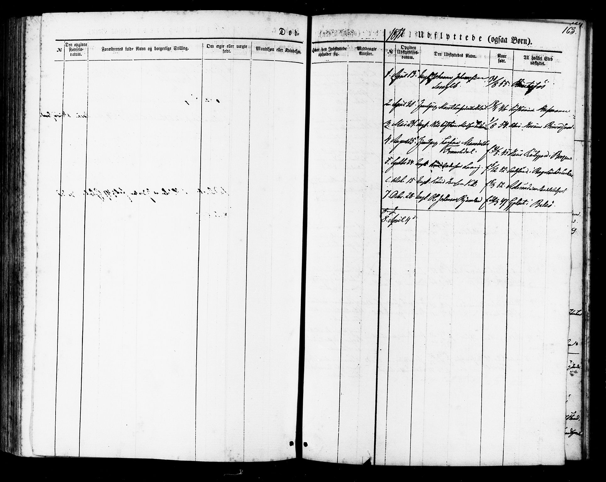 Ministerialprotokoller, klokkerbøker og fødselsregistre - Møre og Romsdal, SAT/A-1454/541/L0545: Parish register (official) no. 541A02, 1872-1886, p. 163