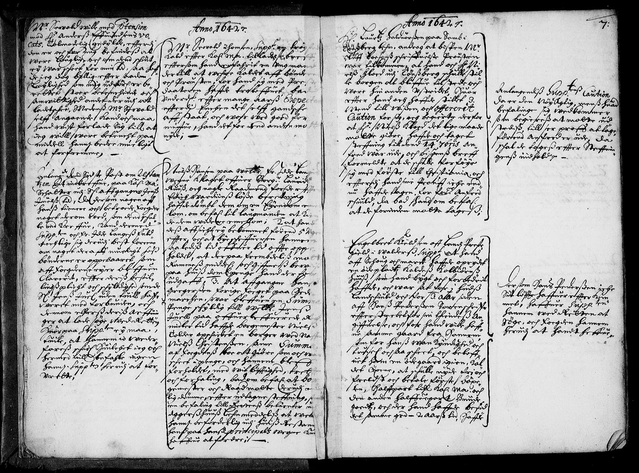 Stattholderembetet 1572-1771, AV/RA-EA-2870/Ac/L0001: Supplikasjons- og resolusjonsprotokoll, 1642-1650, p. 6b-7a