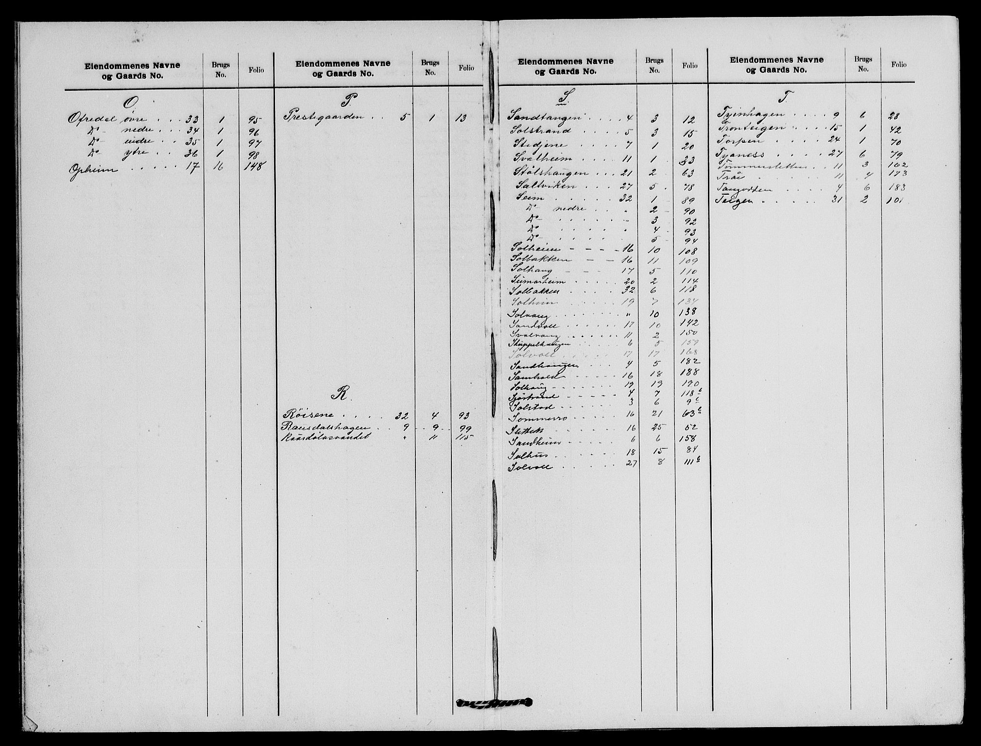 Indre Sogn tingrett, SAB/A-3301/1/G/Ga/Gaa/L0019: Mortgage register no. II.A.a.19, 1829-1944