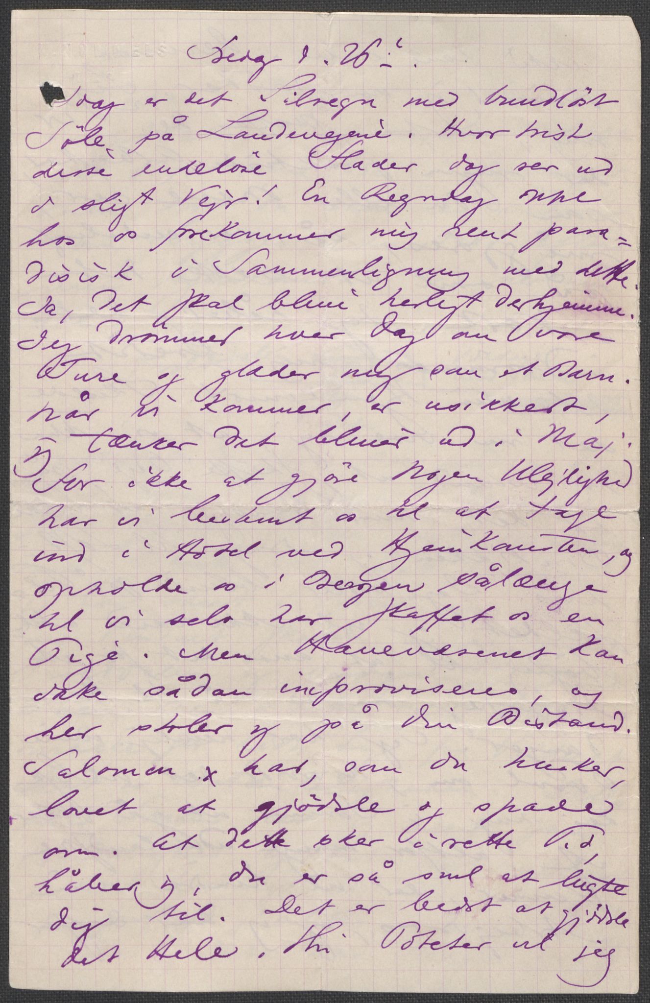 Beyer, Frants, AV/RA-PA-0132/F/L0001: Brev fra Edvard Grieg til Frantz Beyer og "En del optegnelser som kan tjene til kommentar til brevene" av Marie Beyer, 1872-1907, p. 183