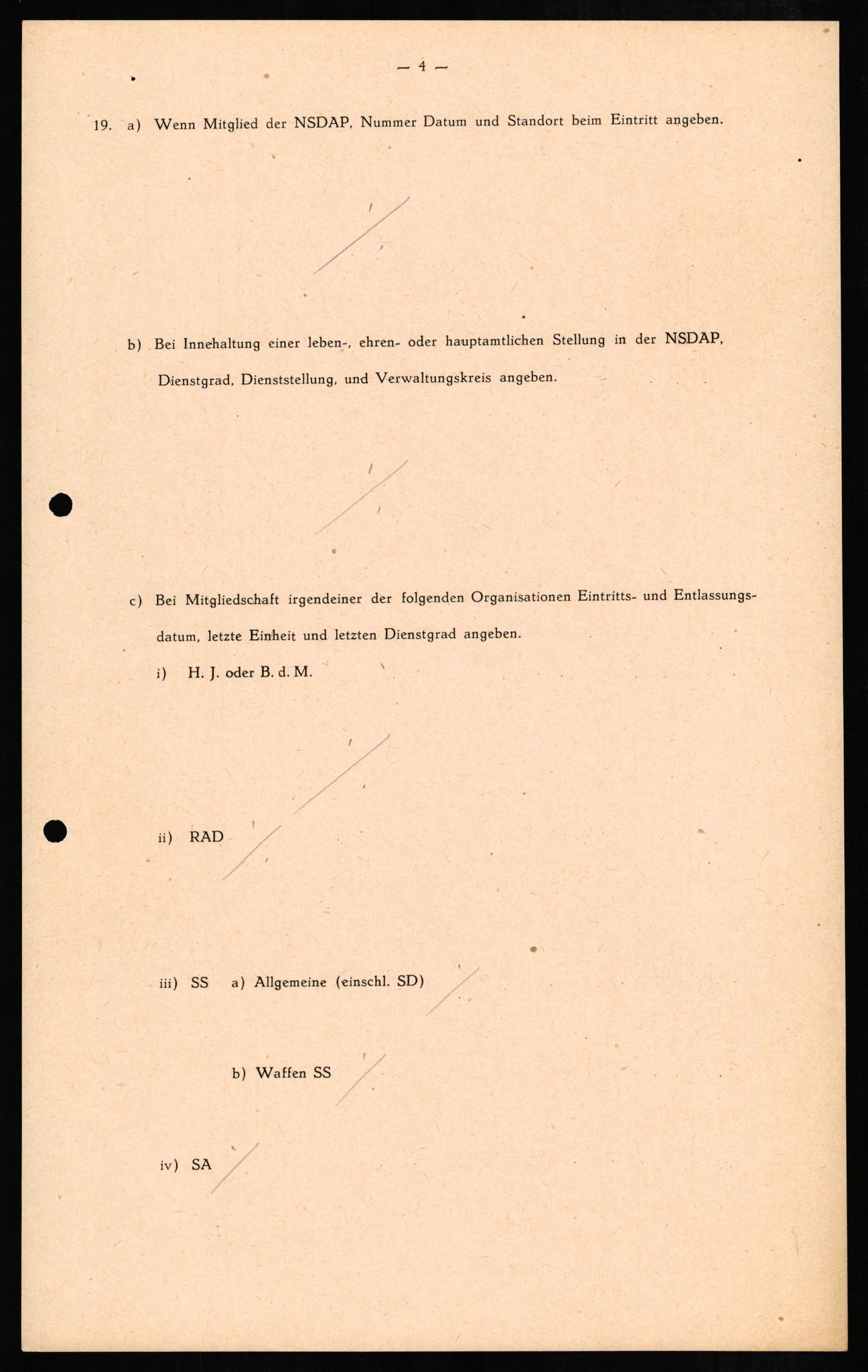 Forsvaret, Forsvarets overkommando II, AV/RA-RAFA-3915/D/Db/L0010: CI Questionaires. Tyske okkupasjonsstyrker i Norge. Tyskere., 1945-1946, p. 468