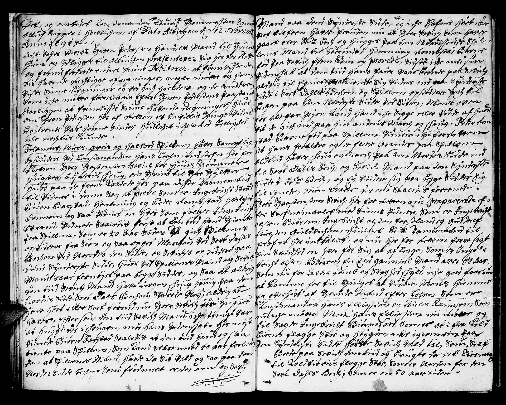 Namdal sorenskriveri, AV/SAT-A-4133/1/1/1A/L0002: Tingbok, 1693-1699, p. 8b-9a