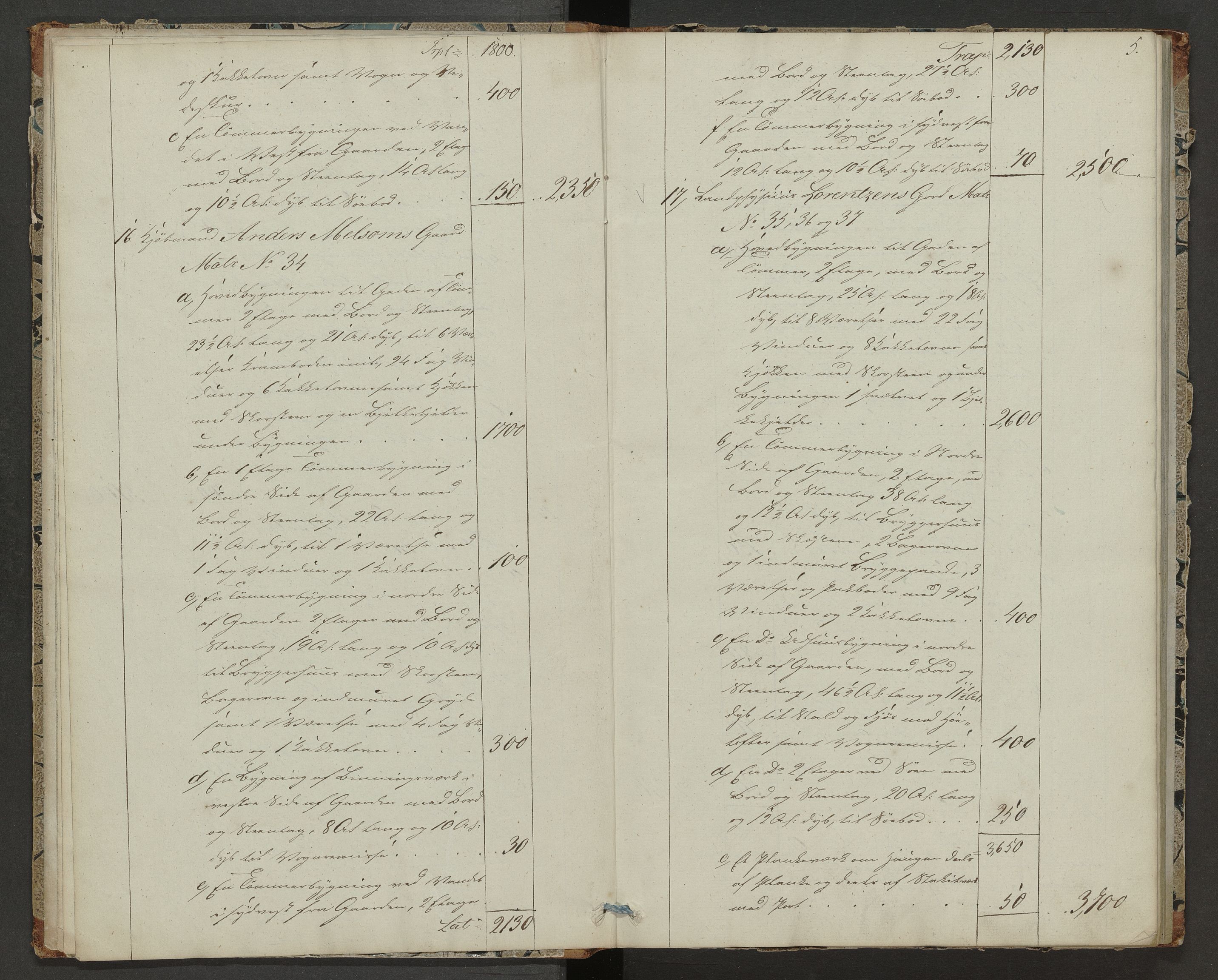 Tønsberg magistrat, AV/SAKO-A-855/F/Fd/L0003b: Branntakstprotokoll, 1837-1846