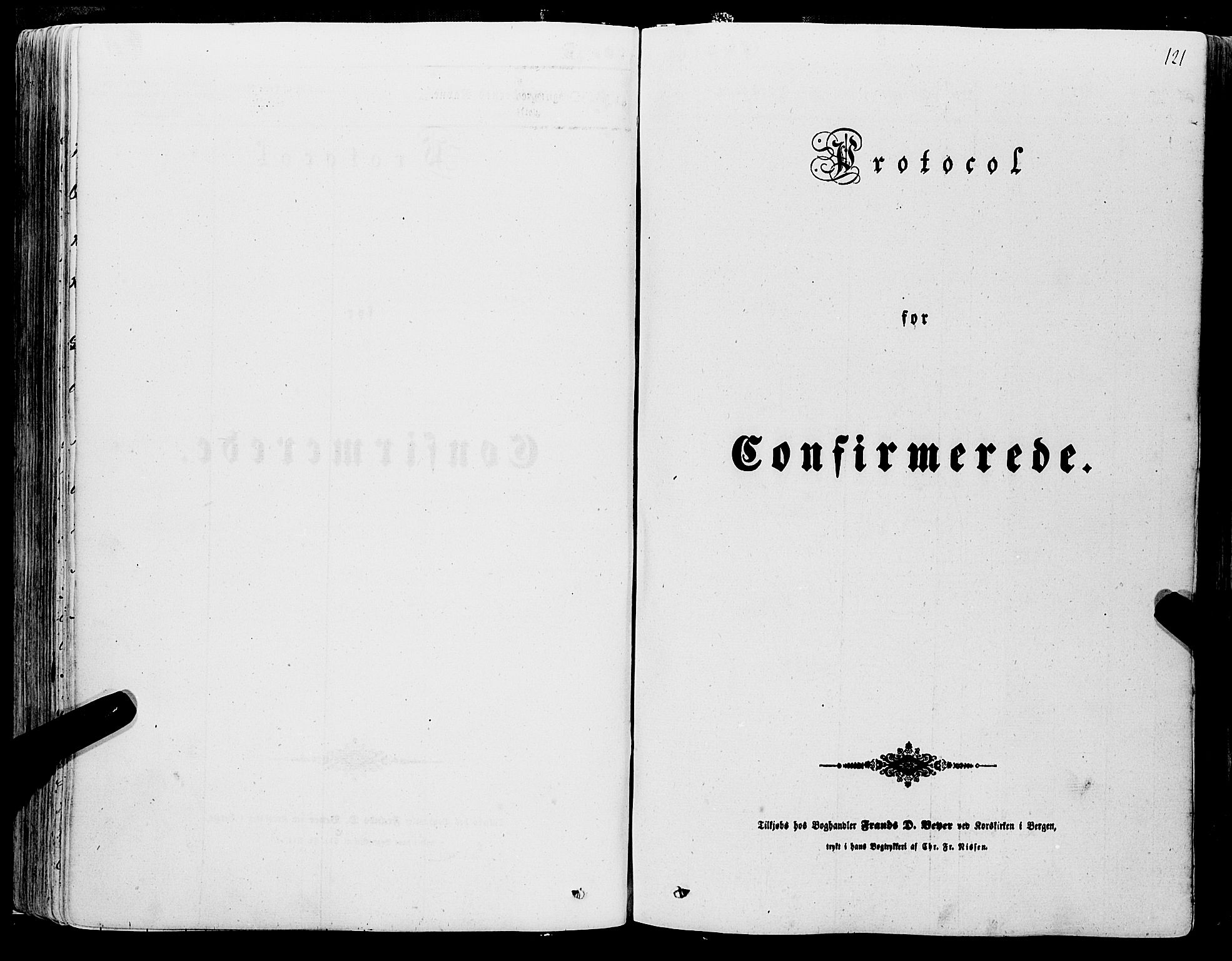 Skånevik sokneprestembete, SAB/A-77801/H/Haa: Parish register (official) no. A 5I, 1848-1869, p. 121