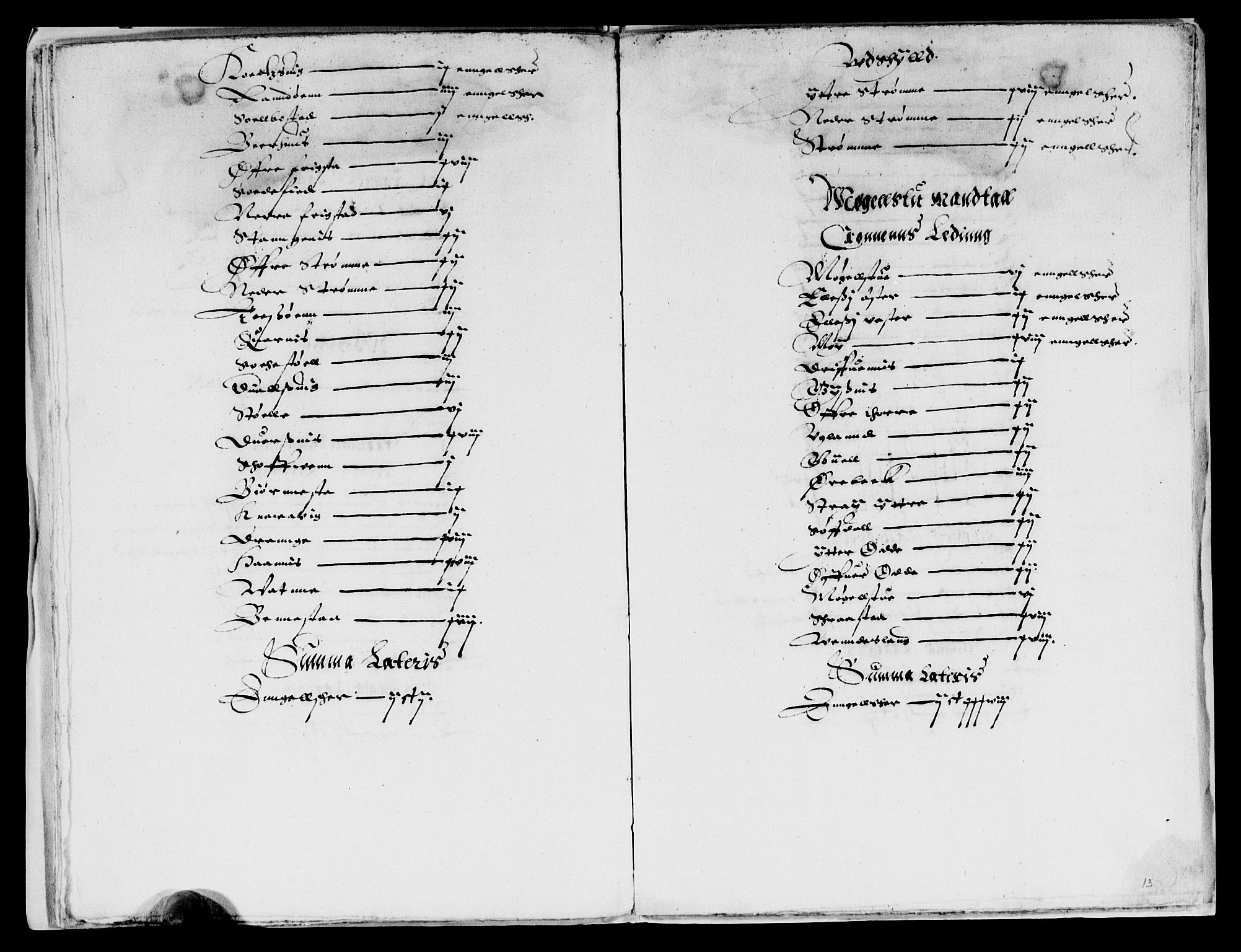 Rentekammeret inntil 1814, Reviderte regnskaper, Lensregnskaper, AV/RA-EA-5023/R/Rb/Rbq/L0009: Nedenes len. Mandals len. Råbyggelag., 1616-1618