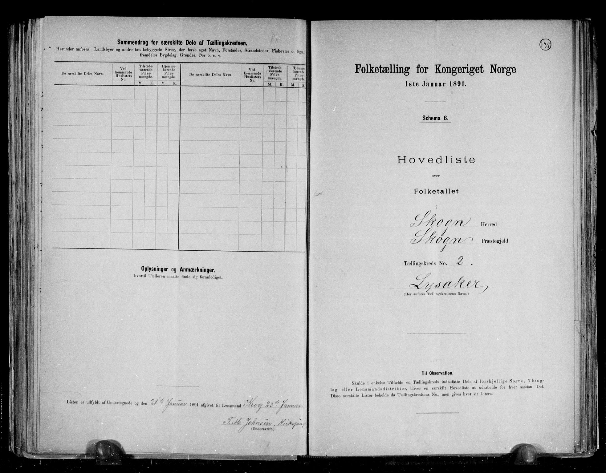 RA, 1891 census for 1719 Skogn, 1891, p. 8