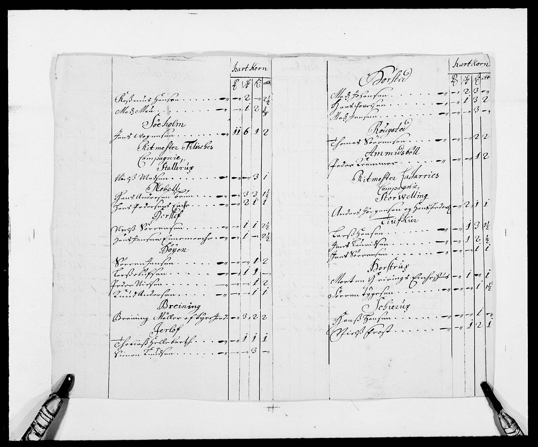 Rentekammeret inntil 1814, Reviderte regnskaper, Fogderegnskap, RA/EA-4092/R32/L1860: Fogderegnskap Jarlsberg grevskap, 1686-1690, p. 222