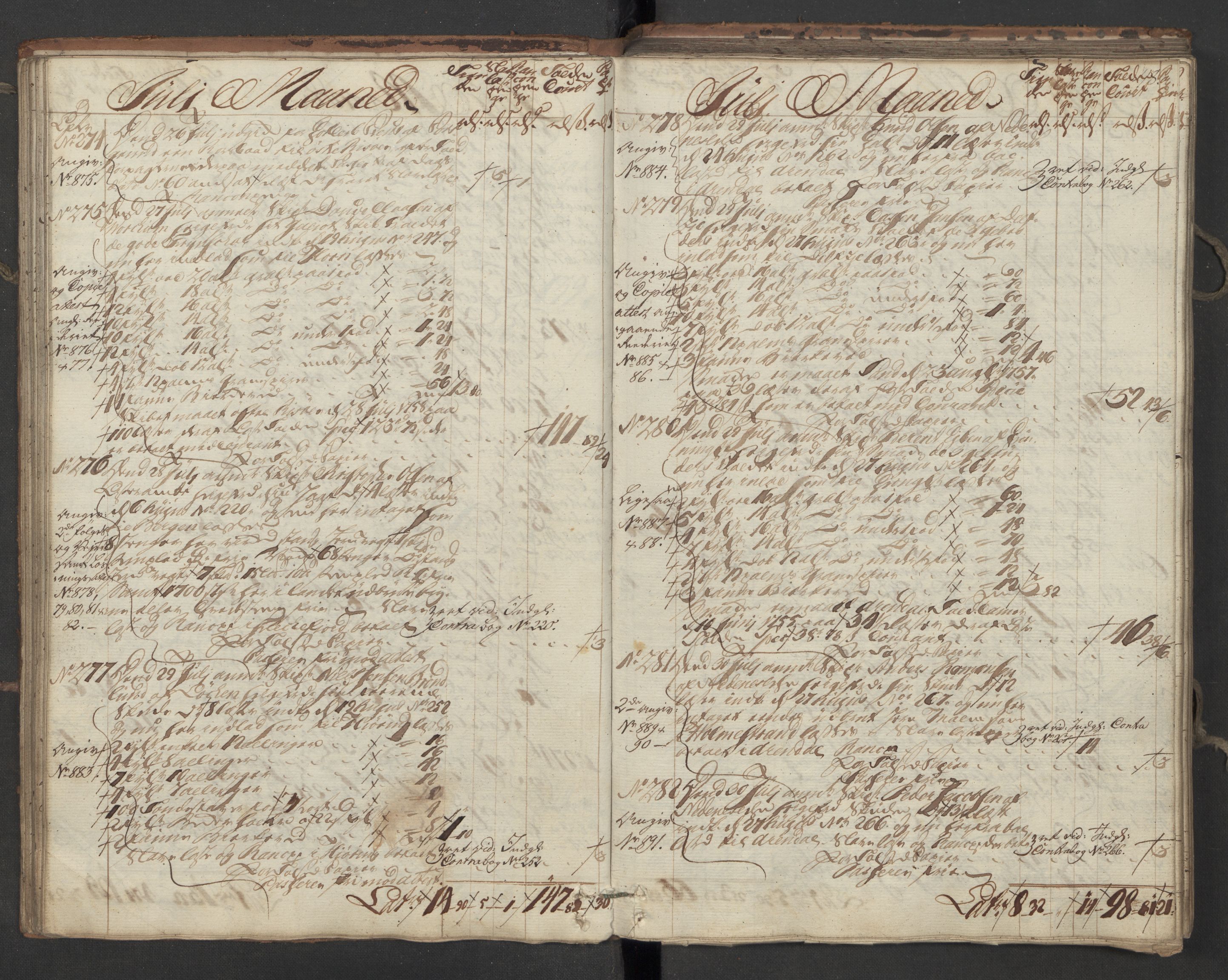 Generaltollkammeret, tollregnskaper, AV/RA-EA-5490/R12/L0047/0001: Tollregnskaper Langesund / Utgående hovedtollbok, 1762, p. 47b-48a
