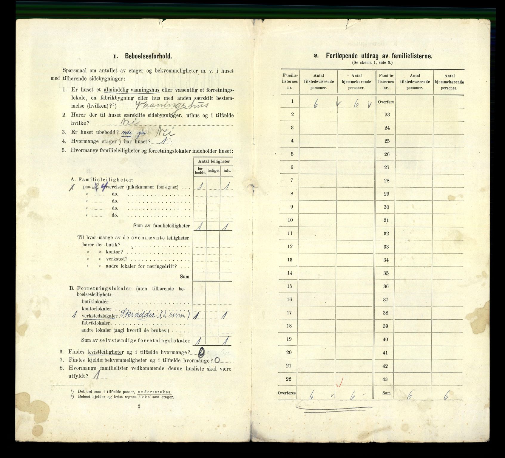 RA, 1910 census for Bergen, 1910, p. 19040