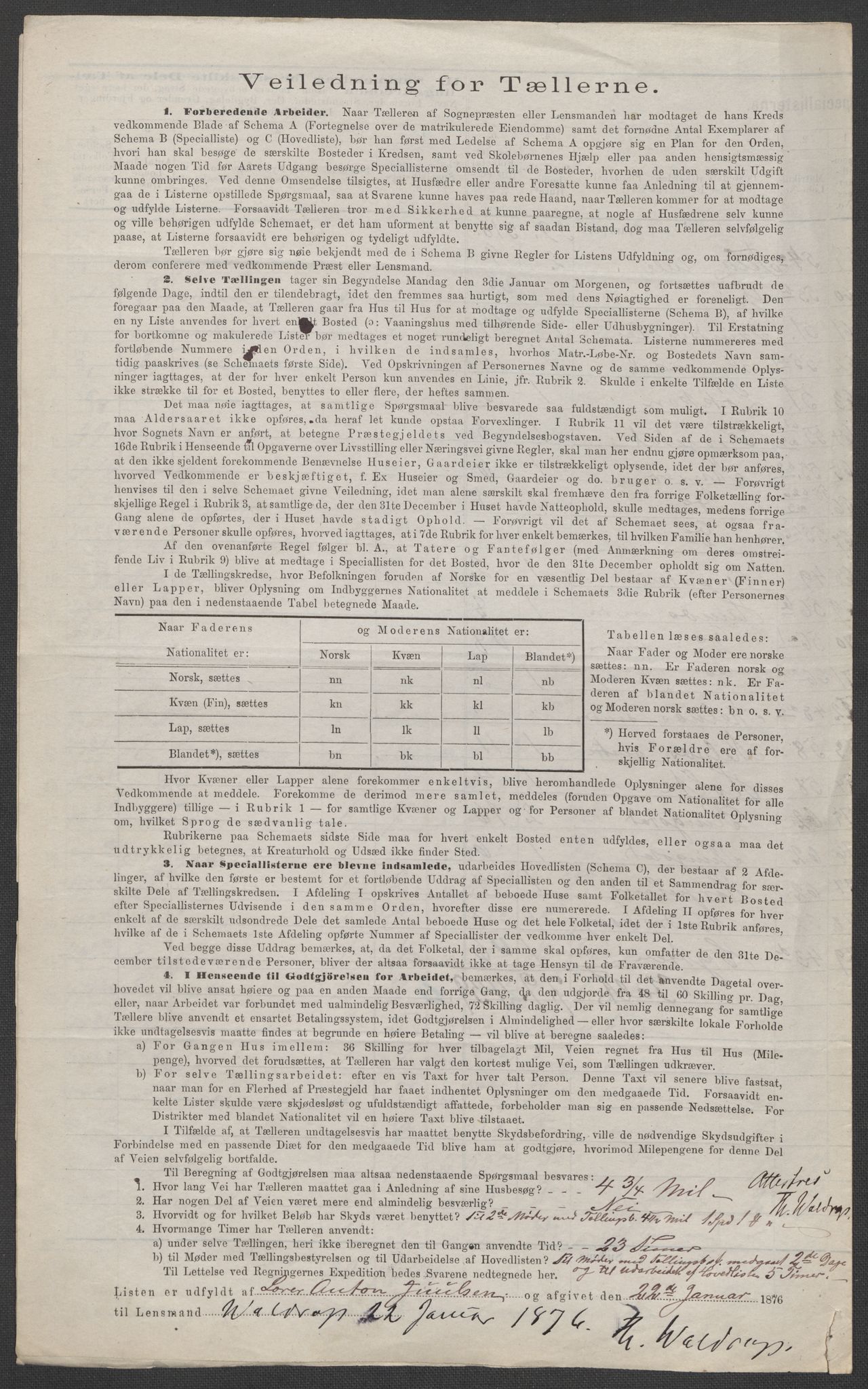 RA, 1875 census for 0229P Enebakk, 1875, p. 9