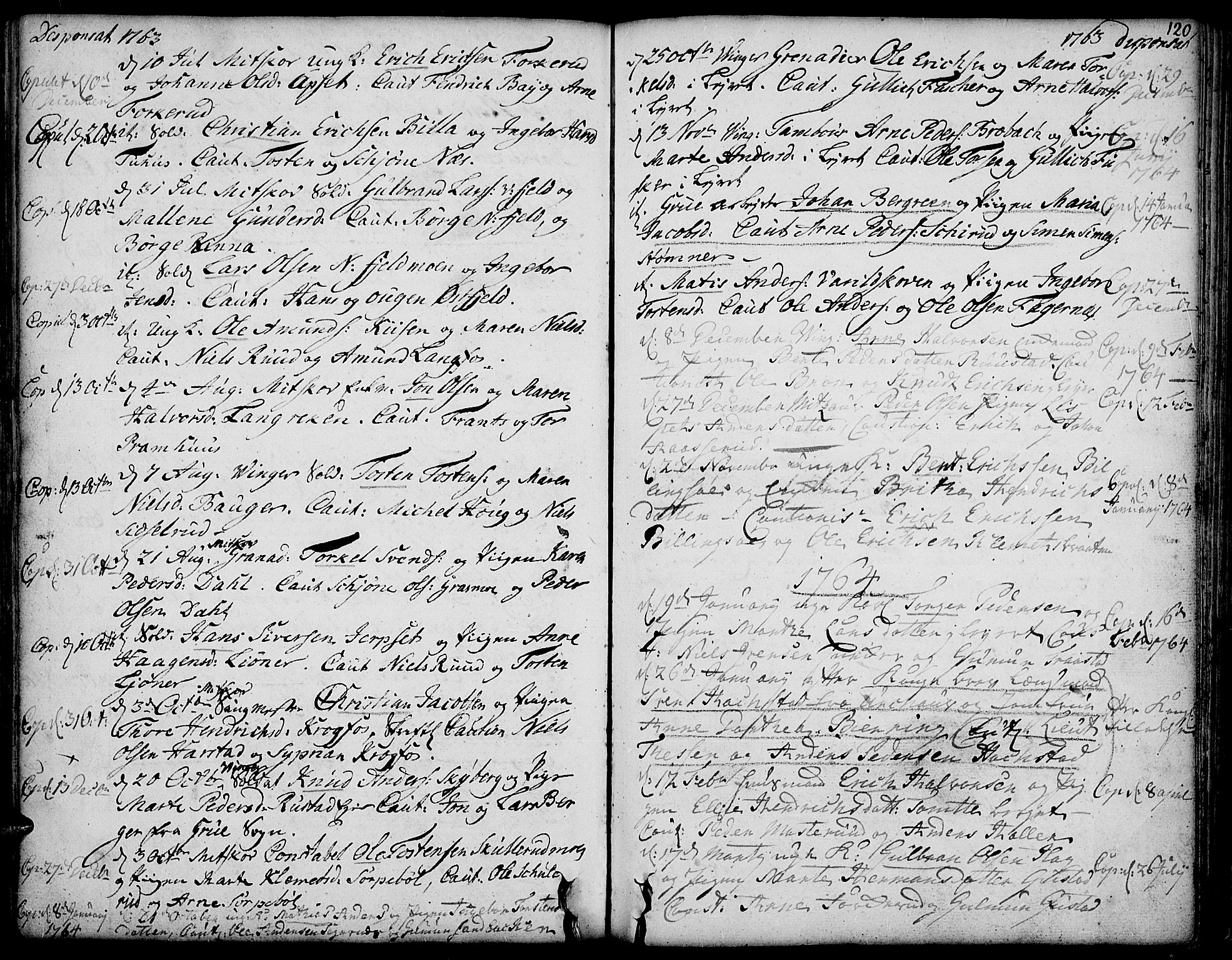 Vinger prestekontor, AV/SAH-PREST-024/H/Ha/Haa/L0003: Parish register (official) no. 3, 1751-1772, p. 120