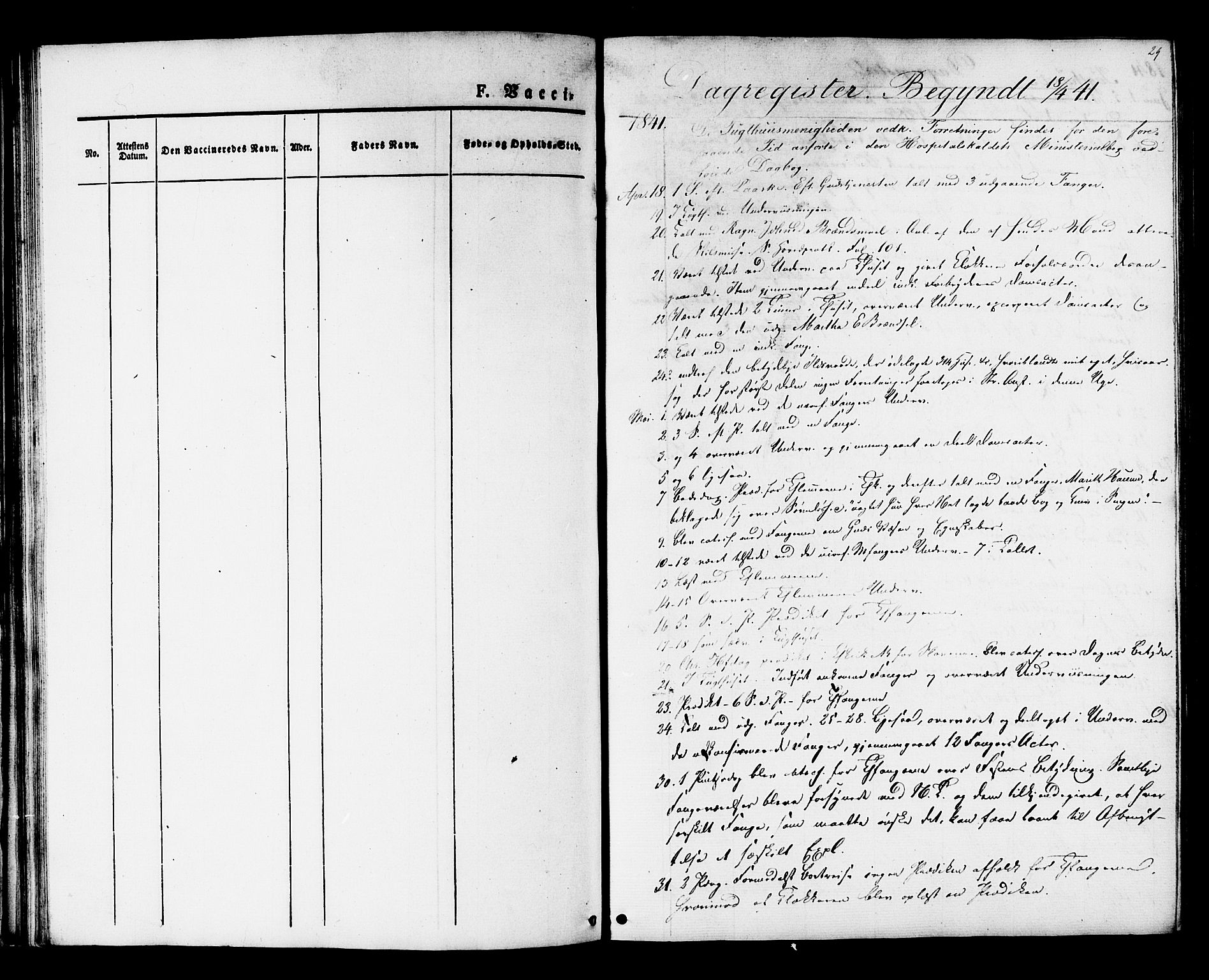 Ministerialprotokoller, klokkerbøker og fødselsregistre - Sør-Trøndelag, AV/SAT-A-1456/624/L0480: Parish register (official) no. 624A01, 1841-1864, p. 29