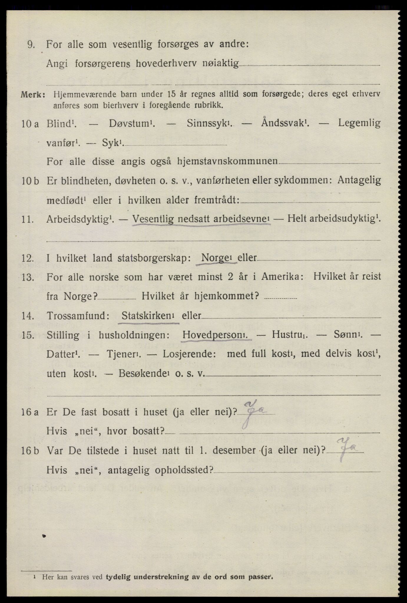 SAO, 1920 census for Glemmen, 1920, p. 17374