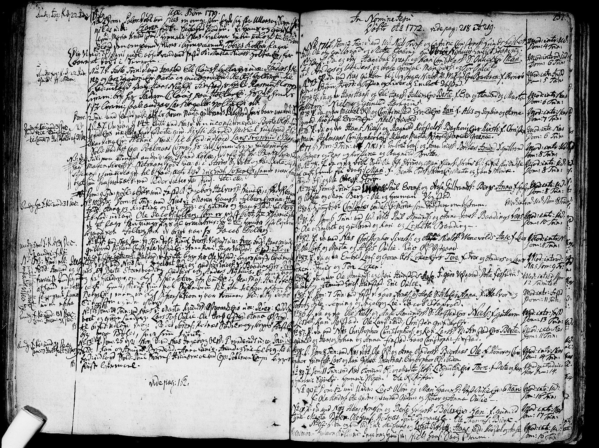 Nes prestekontor Kirkebøker, SAO/A-10410/F/Fa/L0003: Parish register (official) no. I 3, 1734-1781, p. 232