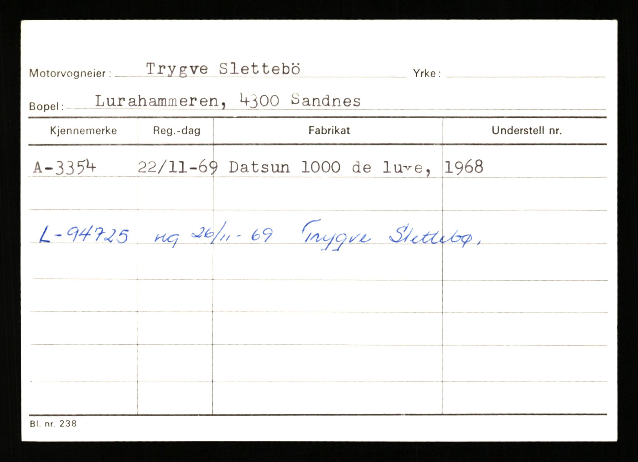 Stavanger trafikkstasjon, AV/SAST-A-101942/0/G/L0001: Registreringsnummer: 0 - 5782, 1930-1971, p. 2117